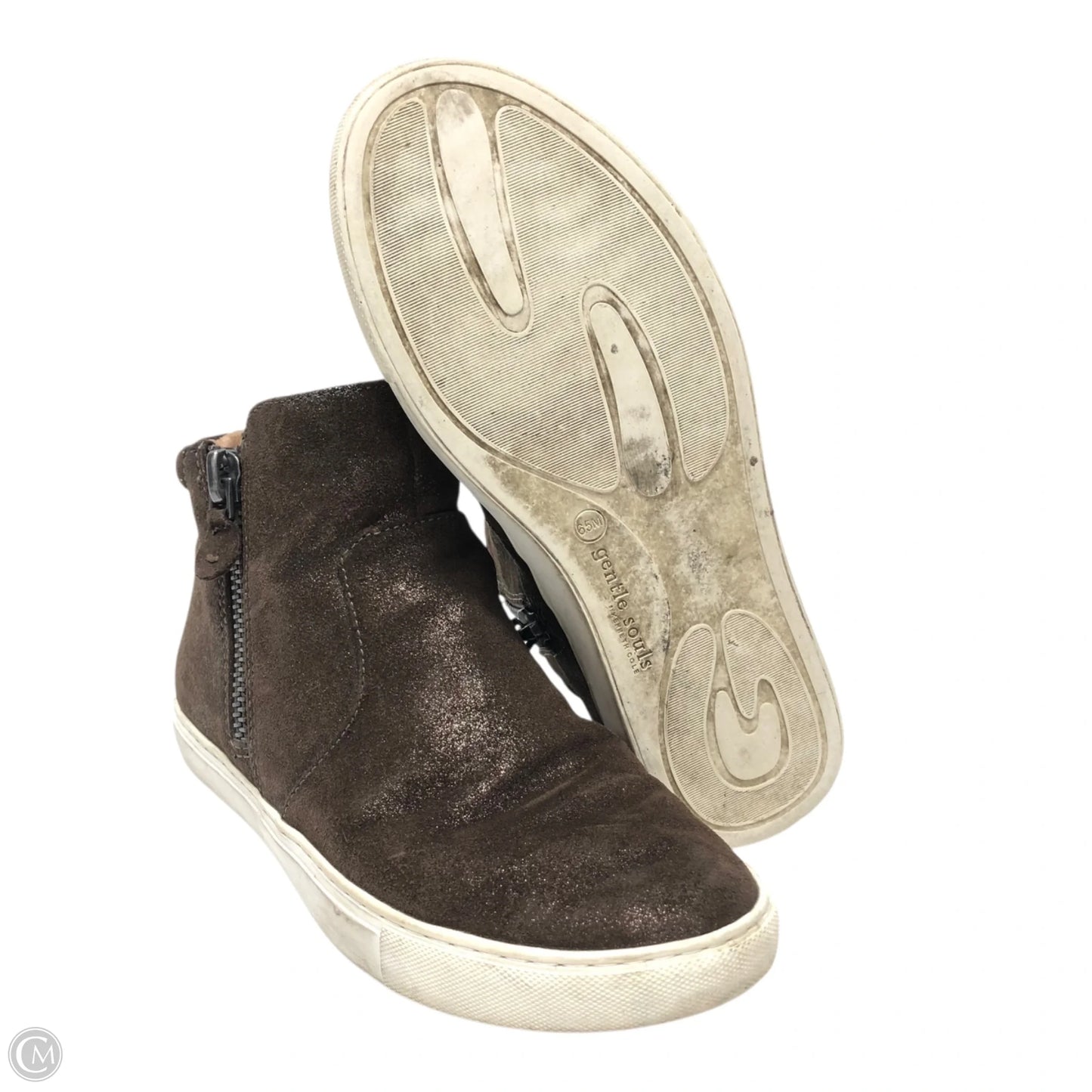 Shoes Flats By Gentle Souls In Brown, Size: 6.5