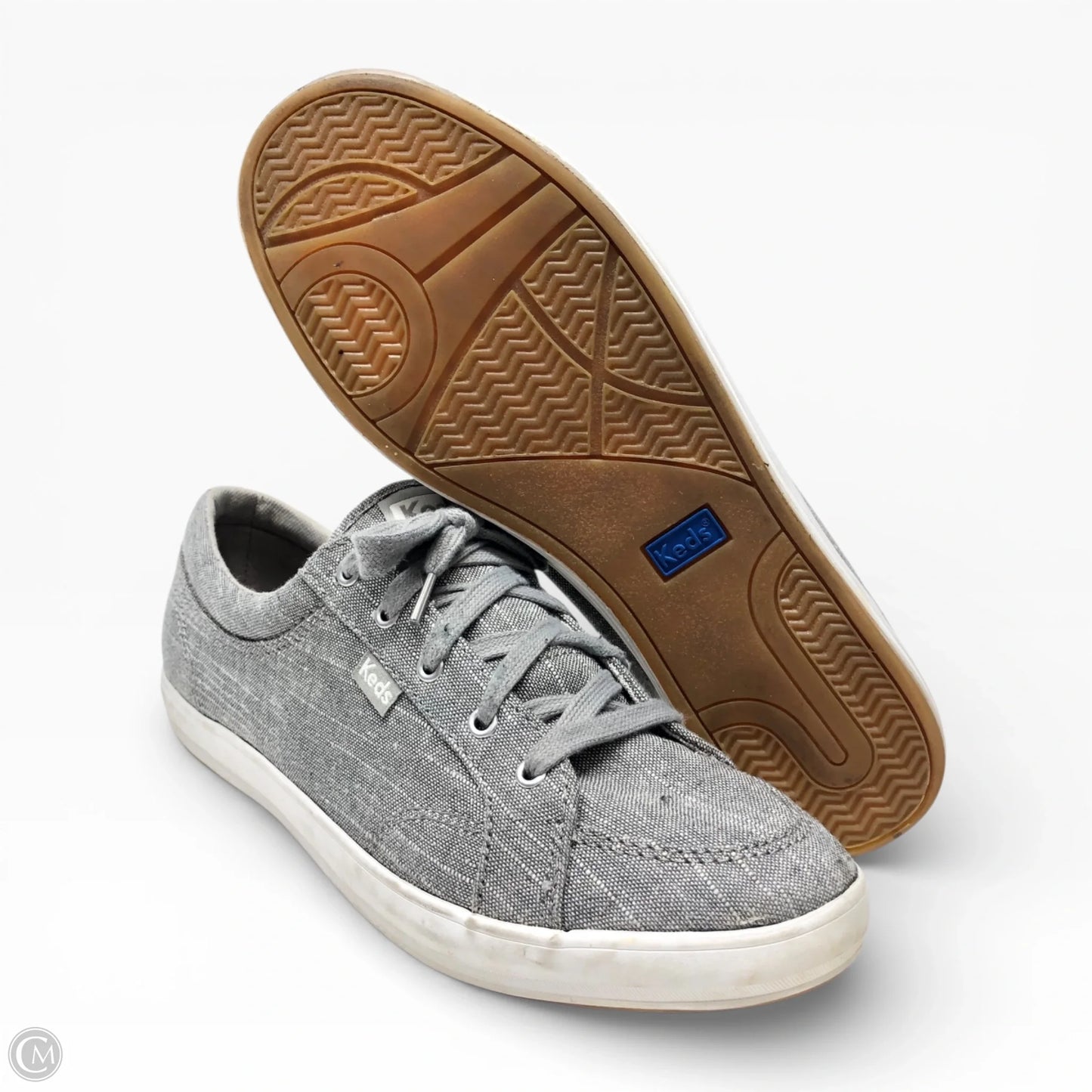 Shoes Flats By Keds In Grey, Size: 8.5