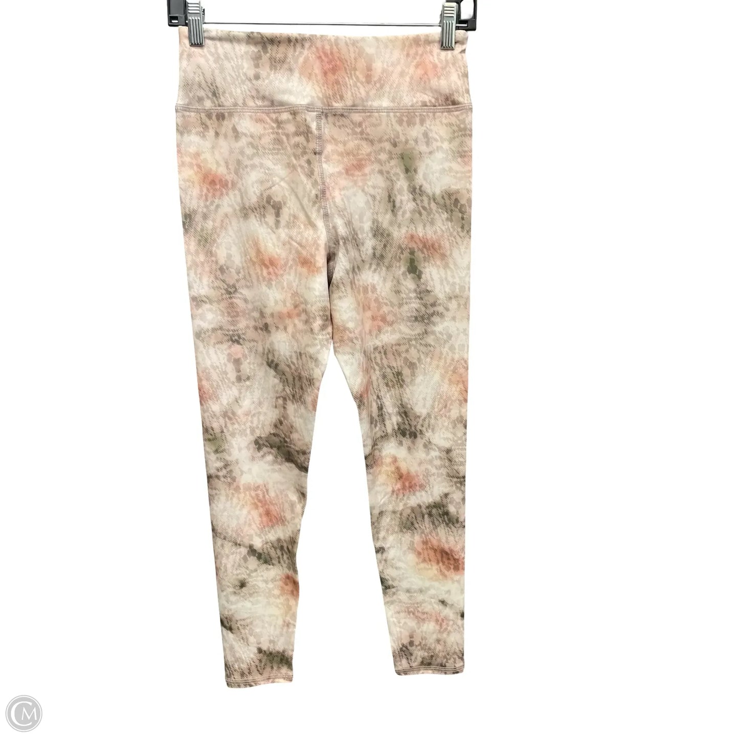 Athletic Leggings By Clothes Mentor In Beige, Size: M