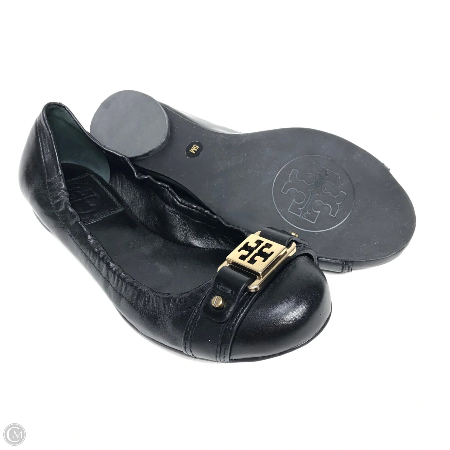 Shoes Designer By Tory Burch In Black, Size: 5