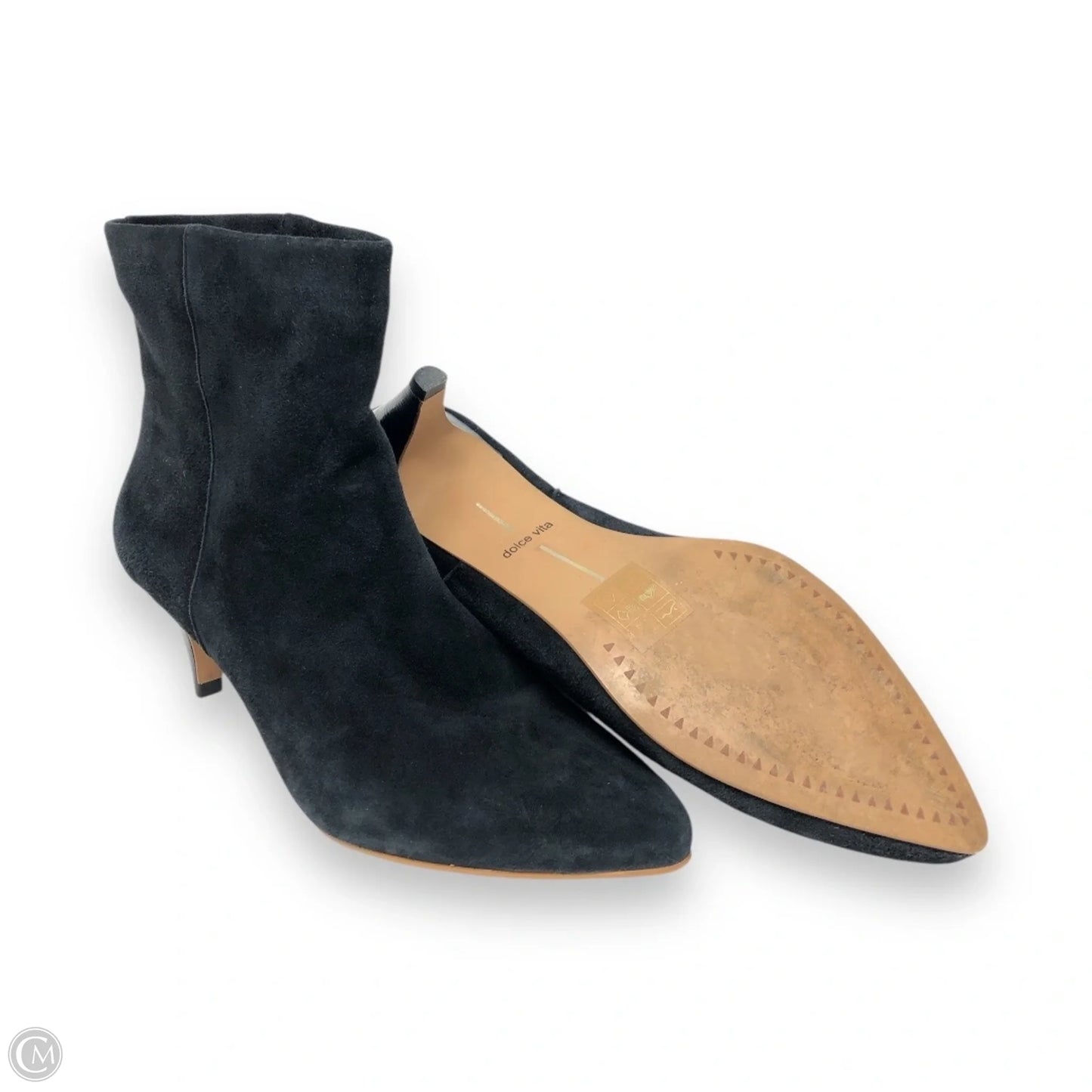 Boots Ankle Heels By Dolce Vita In Black, Size: 7.5