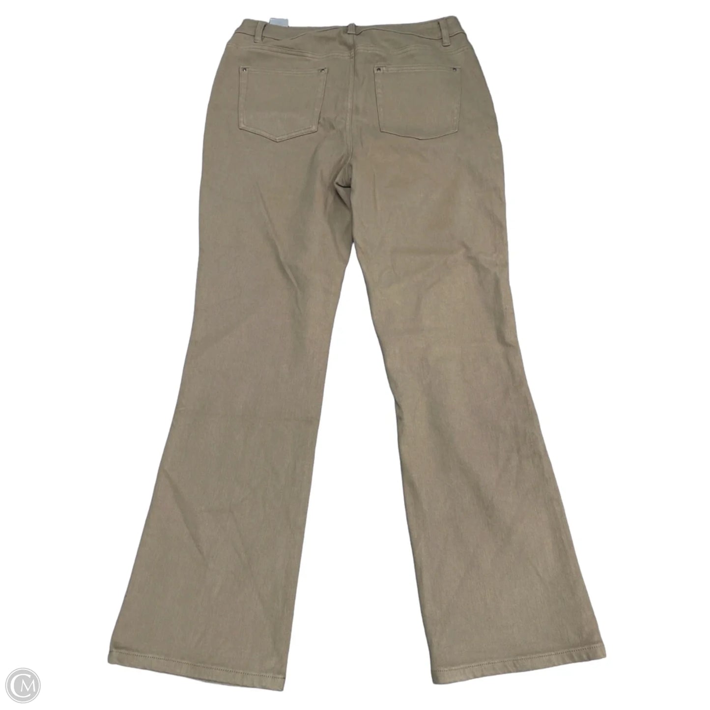 Jeans Straight By Belle By Kim Gravel In Beige, Size: 12