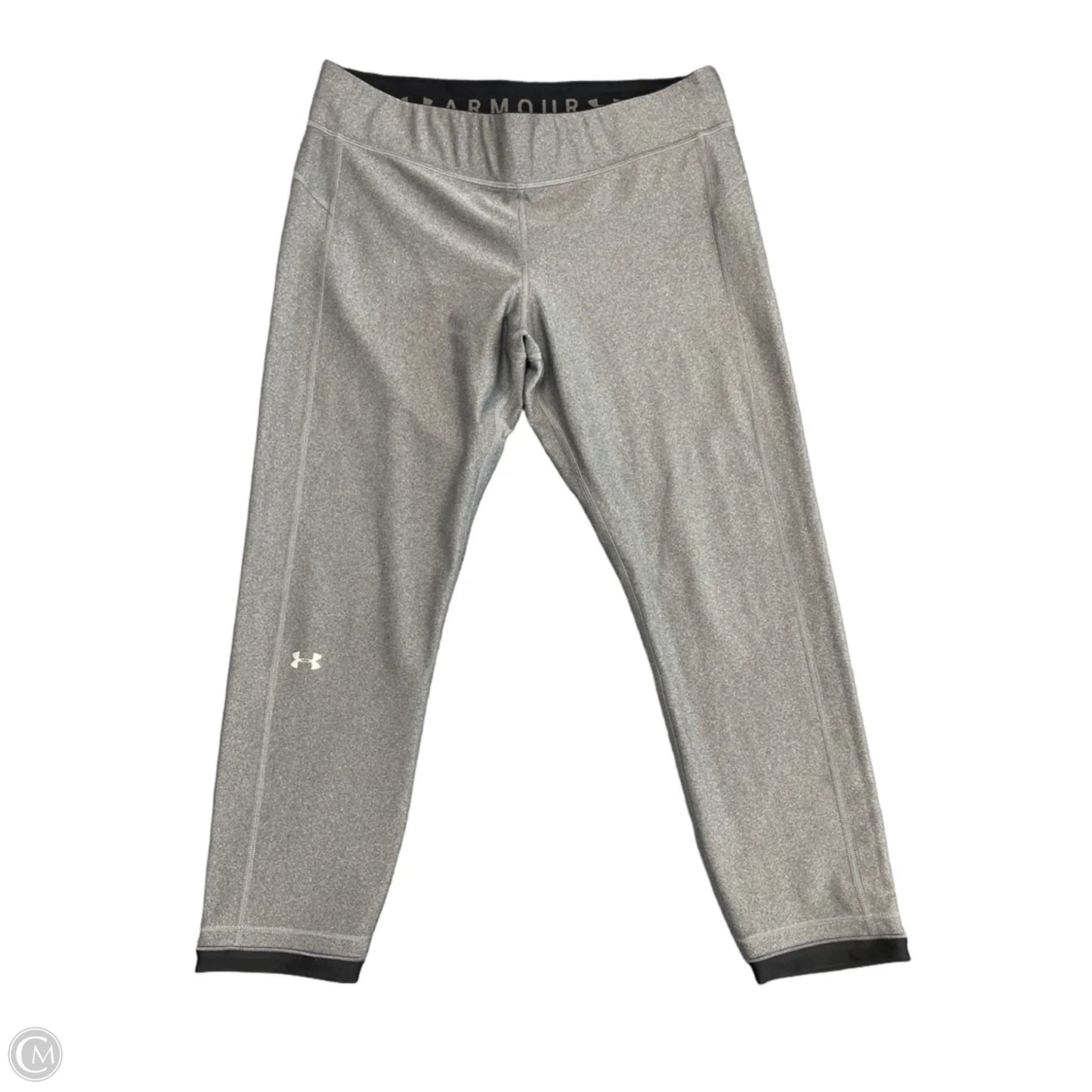 Athletic Capris By Under Armour In Grey, Size: Xl