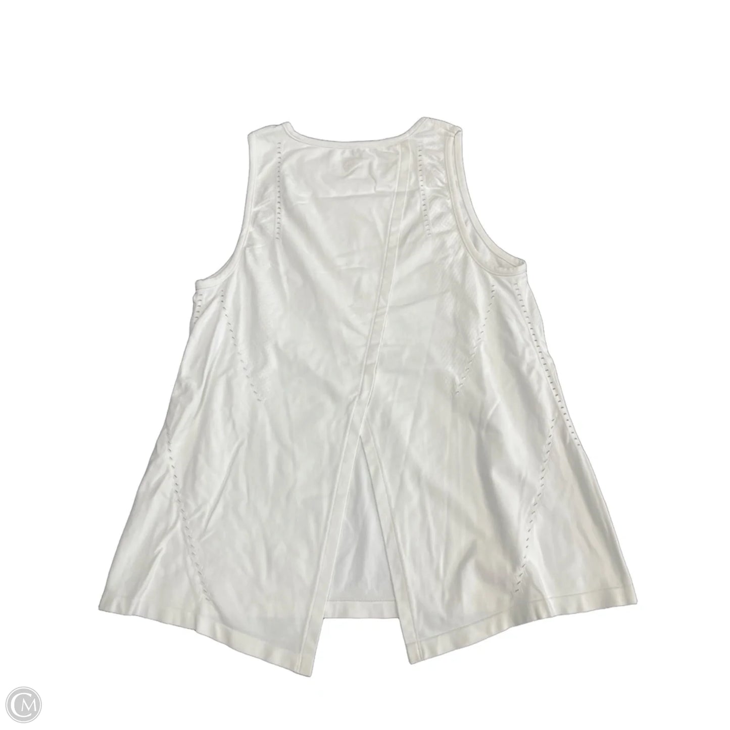Athletic Tank Top By Athleta In White, Size: S