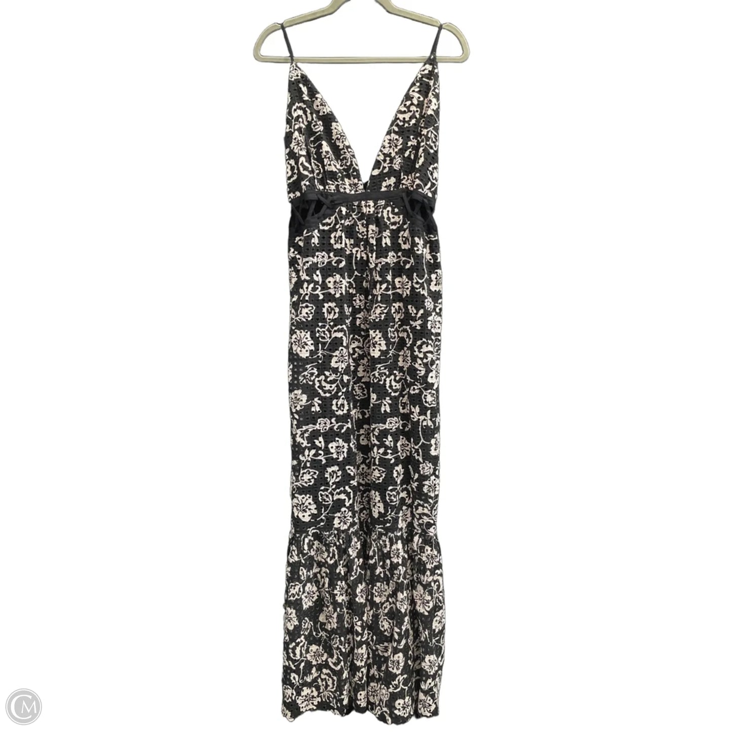 Dress Casual Midi By Ramy Brook In Black & White, Size: 14