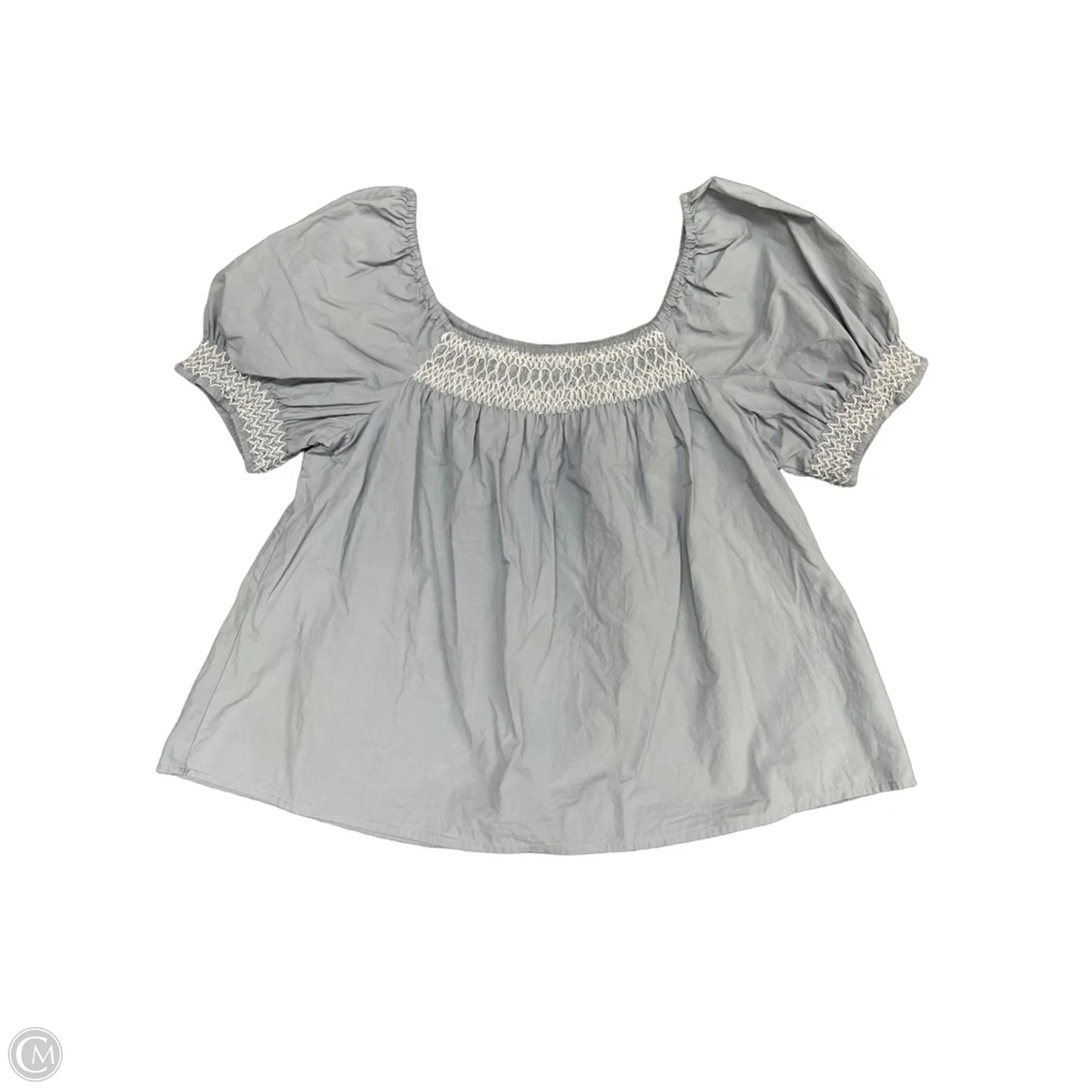Top Short Sleeve By Wonderly In Blue, Size: Xl