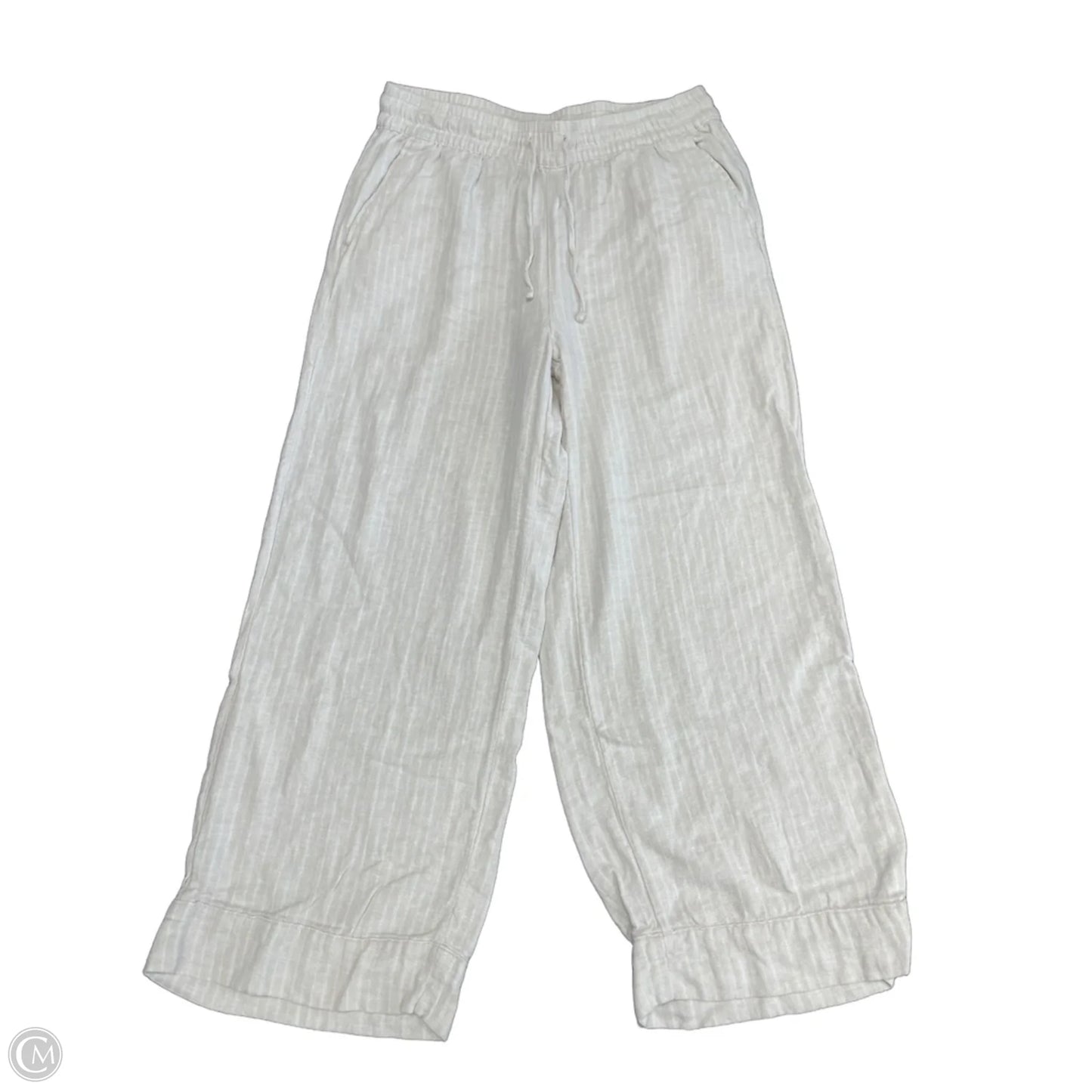 Pants Wide Leg By Time And Tru In Cream, Size: M