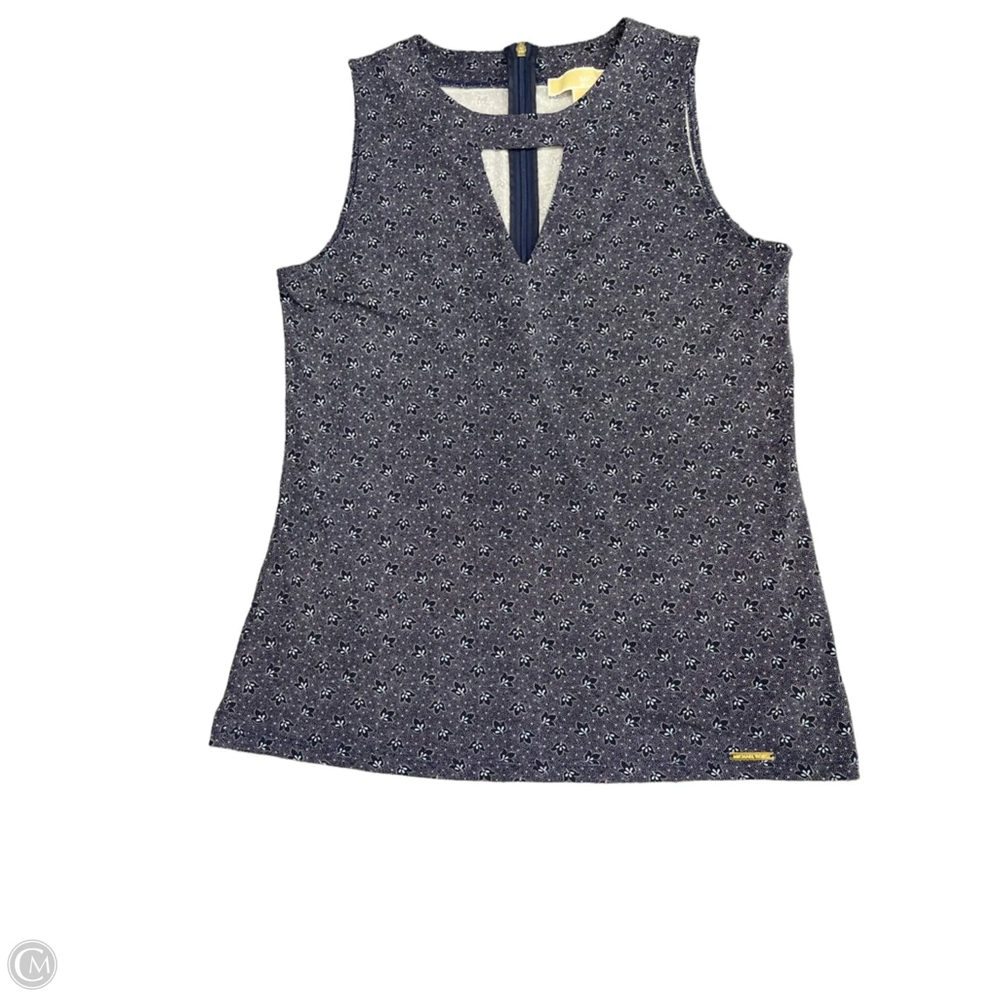 Top Sleeveless By Michael By Michael Kors In Navy, Size: M