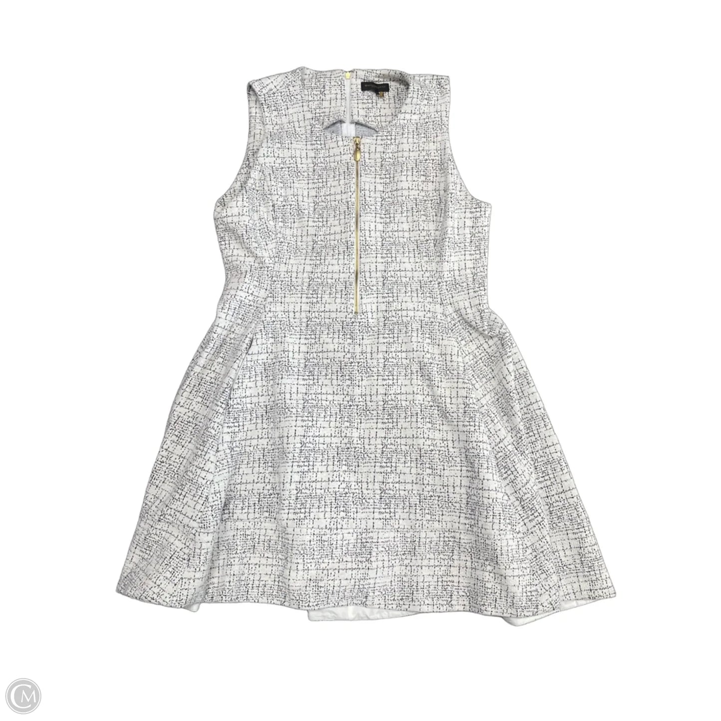 Dress Casual Short By Donna Karan In White, Size: Xl