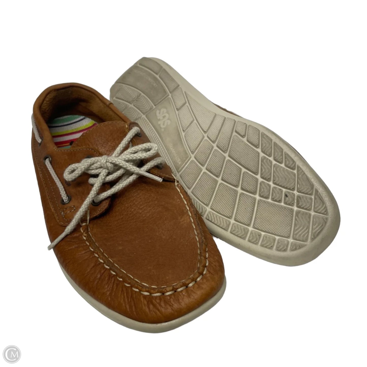 Shoes Flats By Sas In Brown, Size: 8