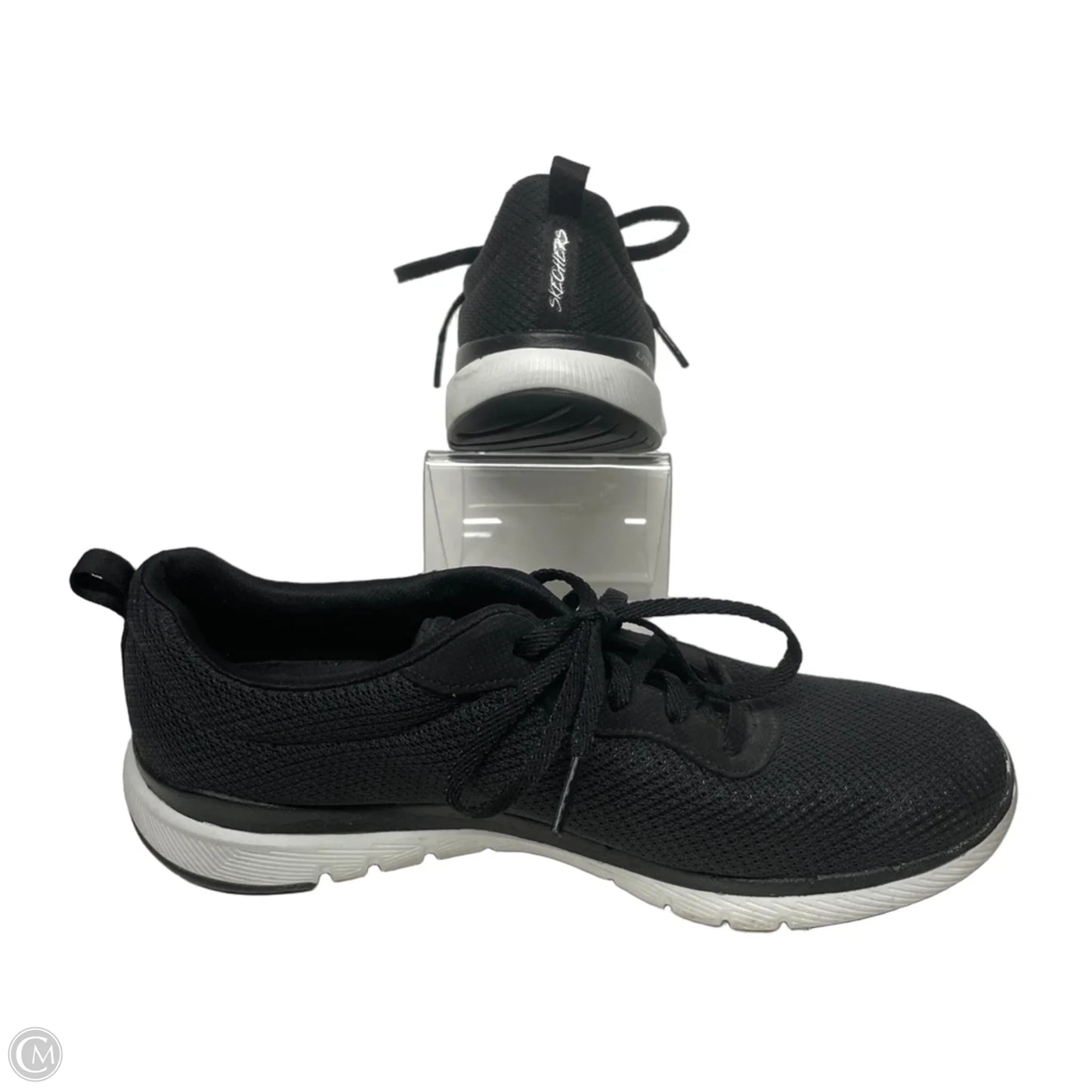 Shoes Athletic By Skechers In Black, Size: 9
