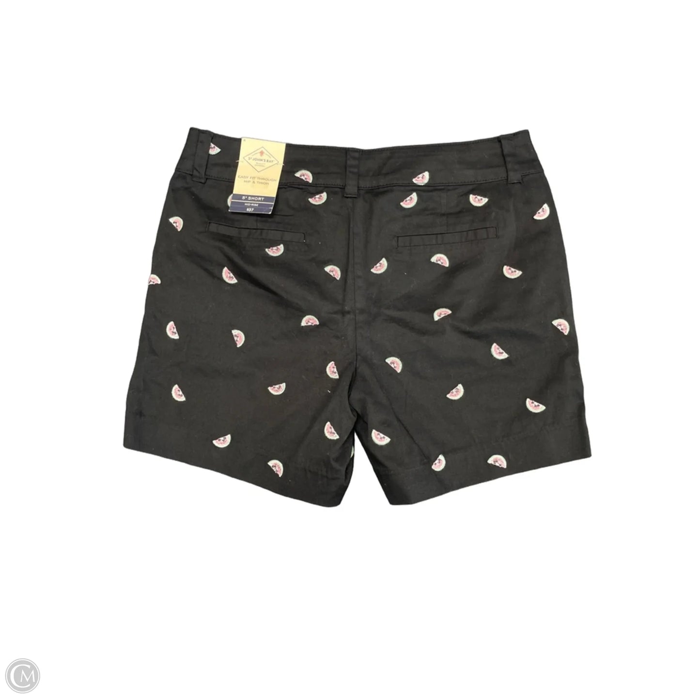 Shorts By St Johns Bay In Black & Pink, Size: 4