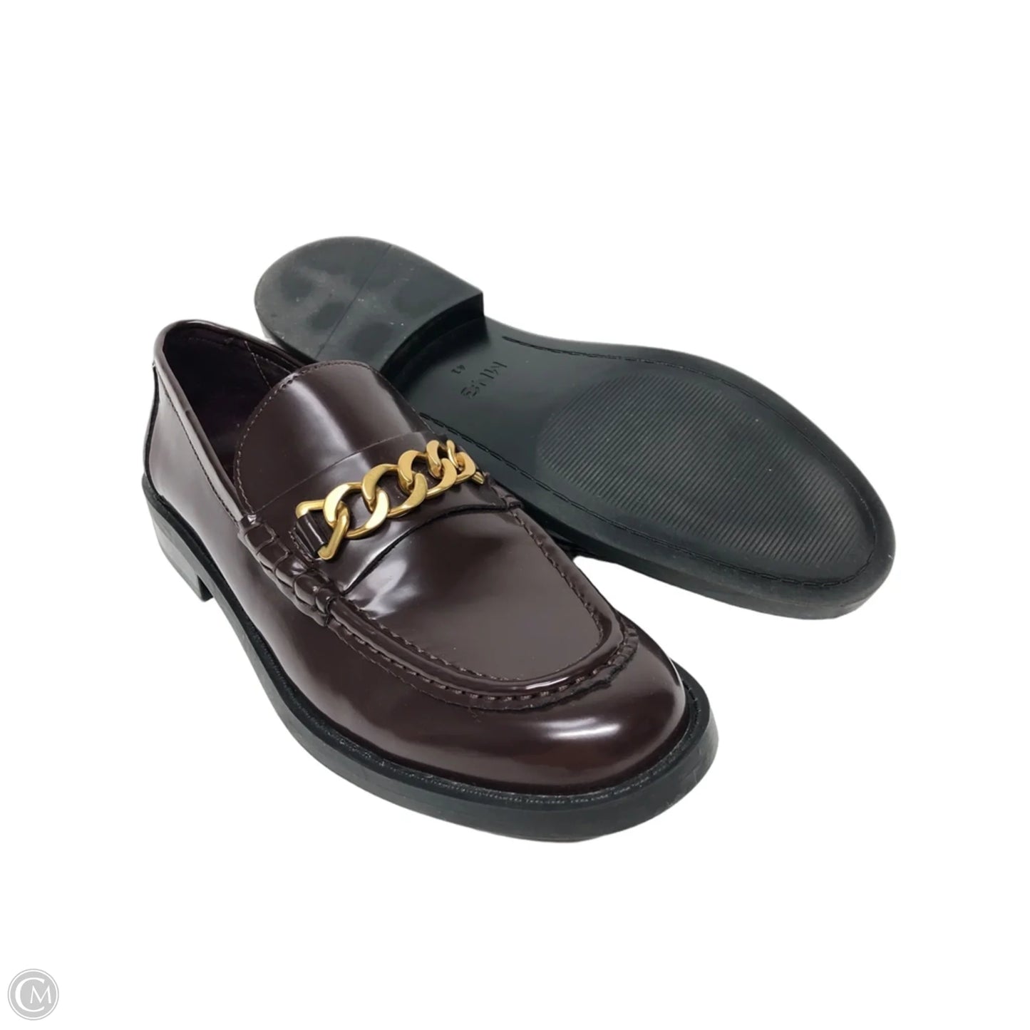 Shoes Flats By Mng In Purple, Size: 9.5