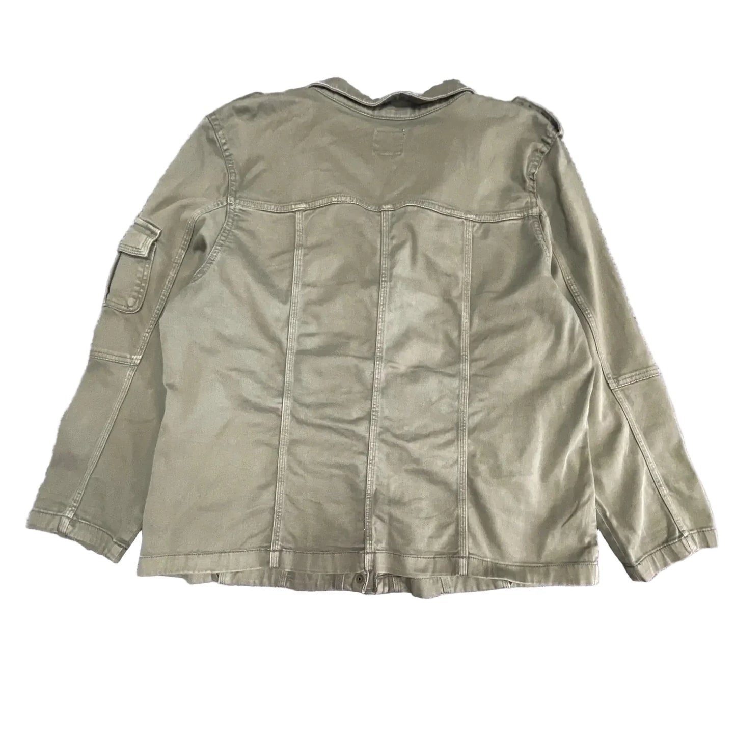 Jacket Other By Kensie In Green, Size: 1x