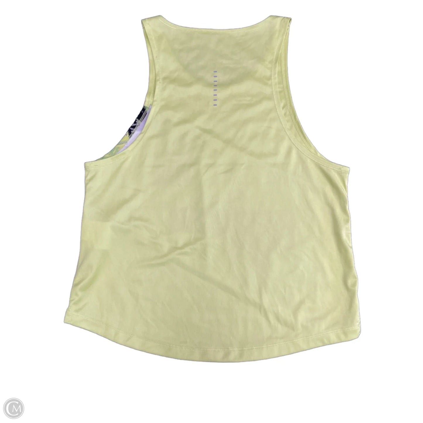 Athletic Tank Top By Nike Apparel In Chartreuse, Size: Xs