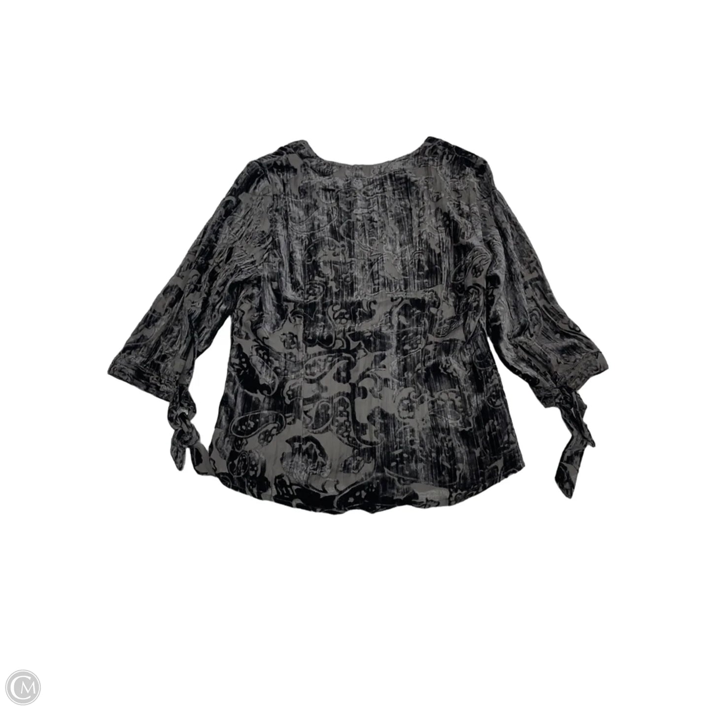 Top Long Sleeve By Coldwater Creek In Black, Size: M