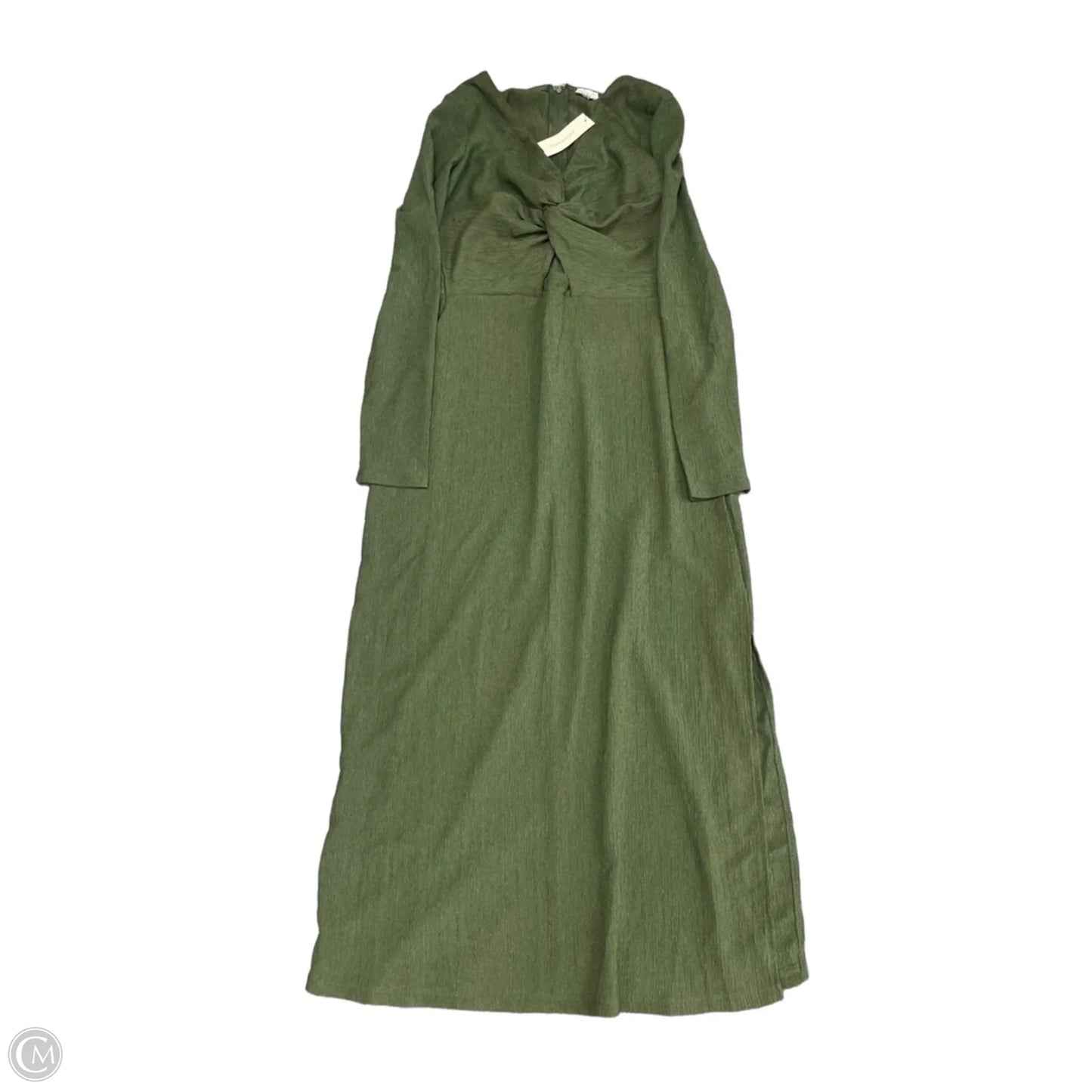 Dress Casual Midi By Blue Rain In Green, Size: S