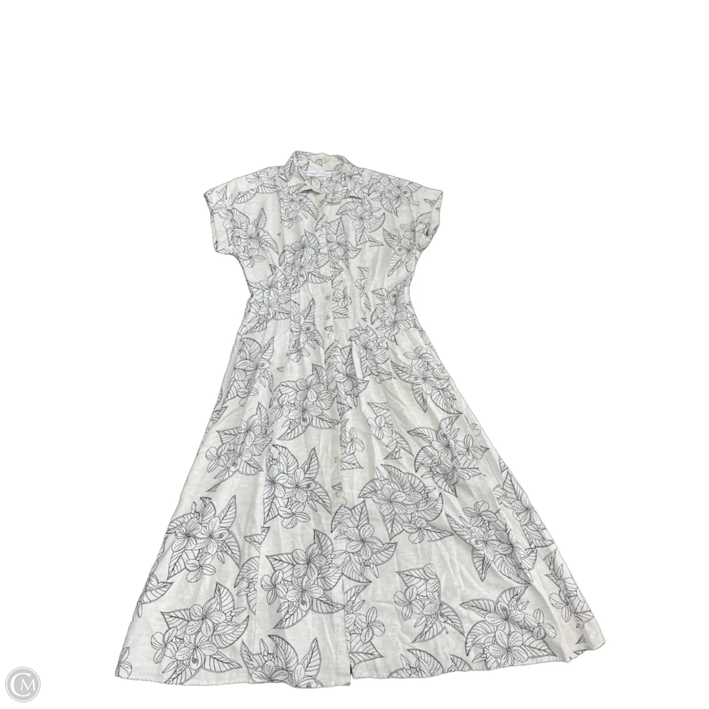 Dress Casual Midi By Jane And Delancey In Cream, Size: S