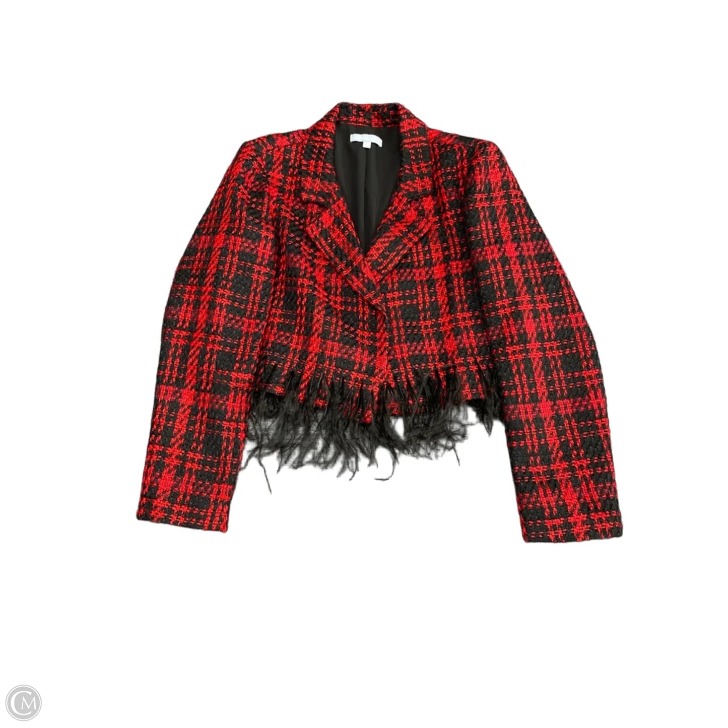 Blazer By Antonio Melani In Black & Red, Size: 14