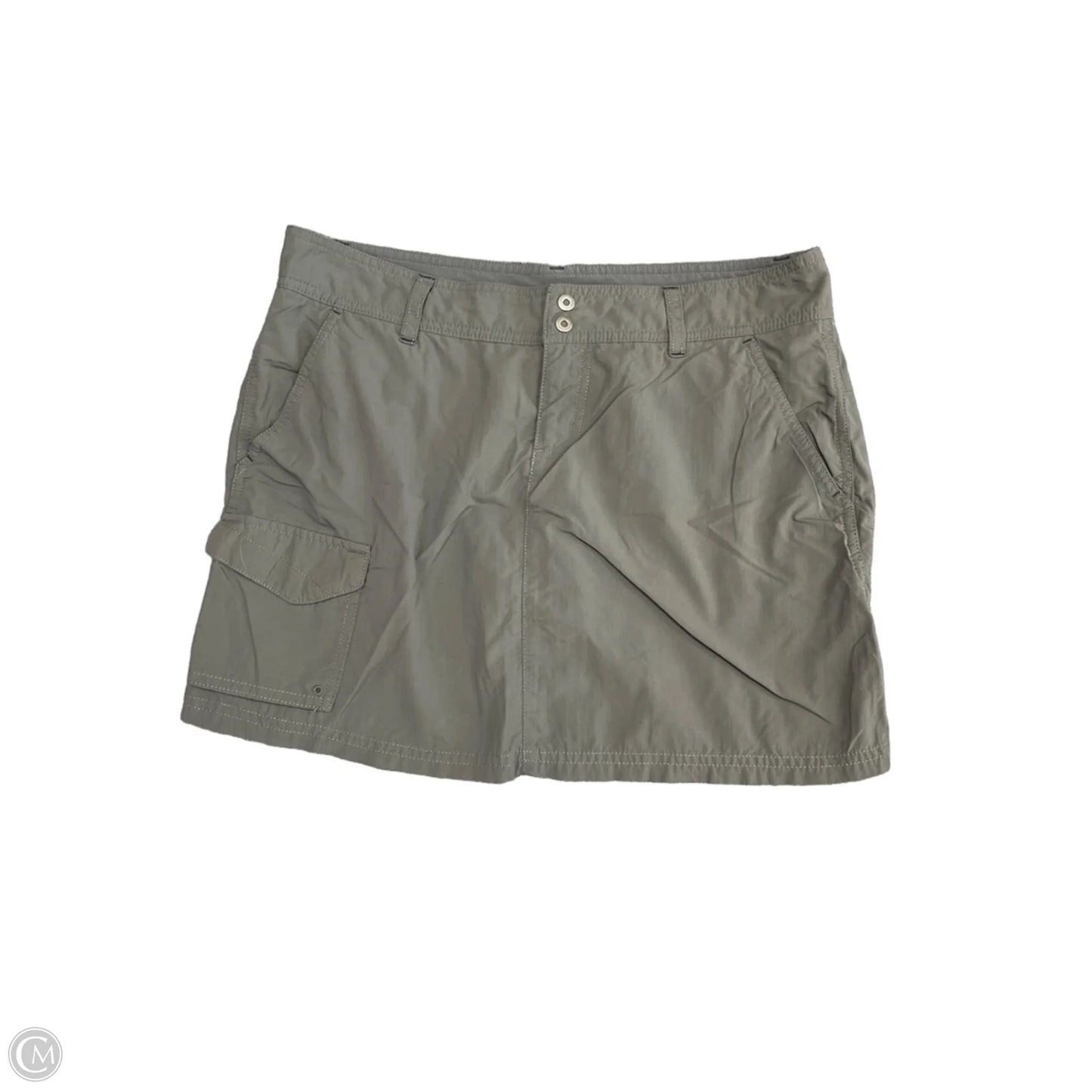 Athletic Skort By Columbia In Grey, Size: 8