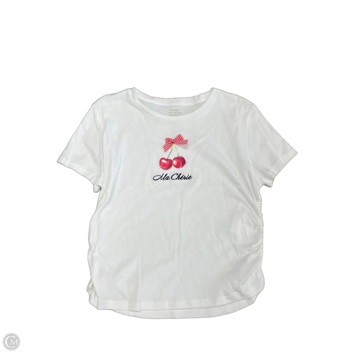 Top Short Sleeve Basic By Clothes Mentor In White, Size: Xl