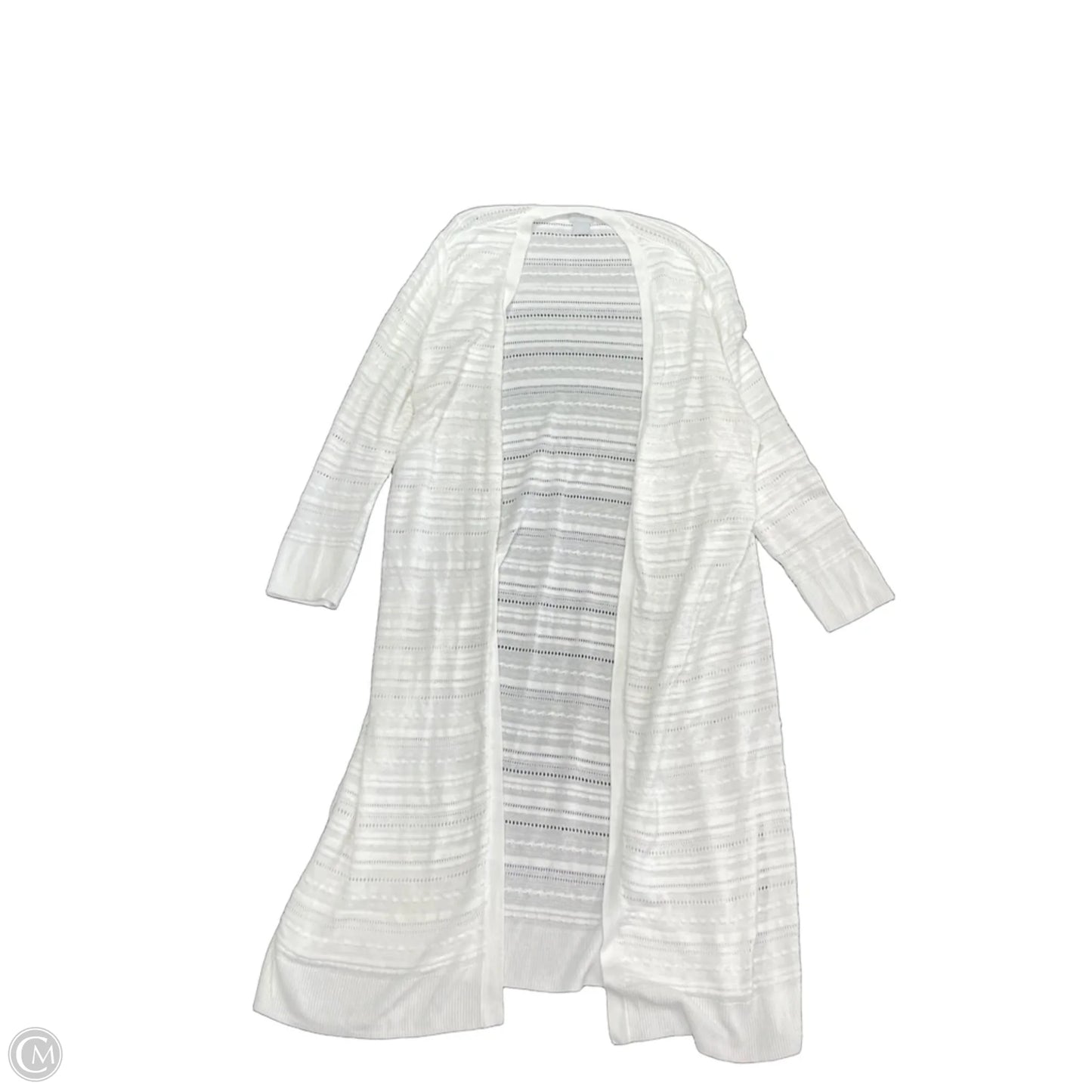 Cardigan By Chicos In White, Size: L