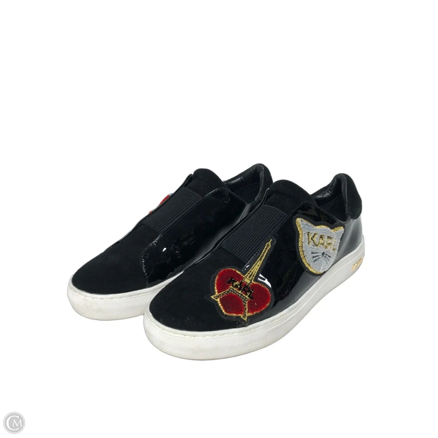 Shoes Sneakers By Karl Lagerfeld In Black, Size: 8