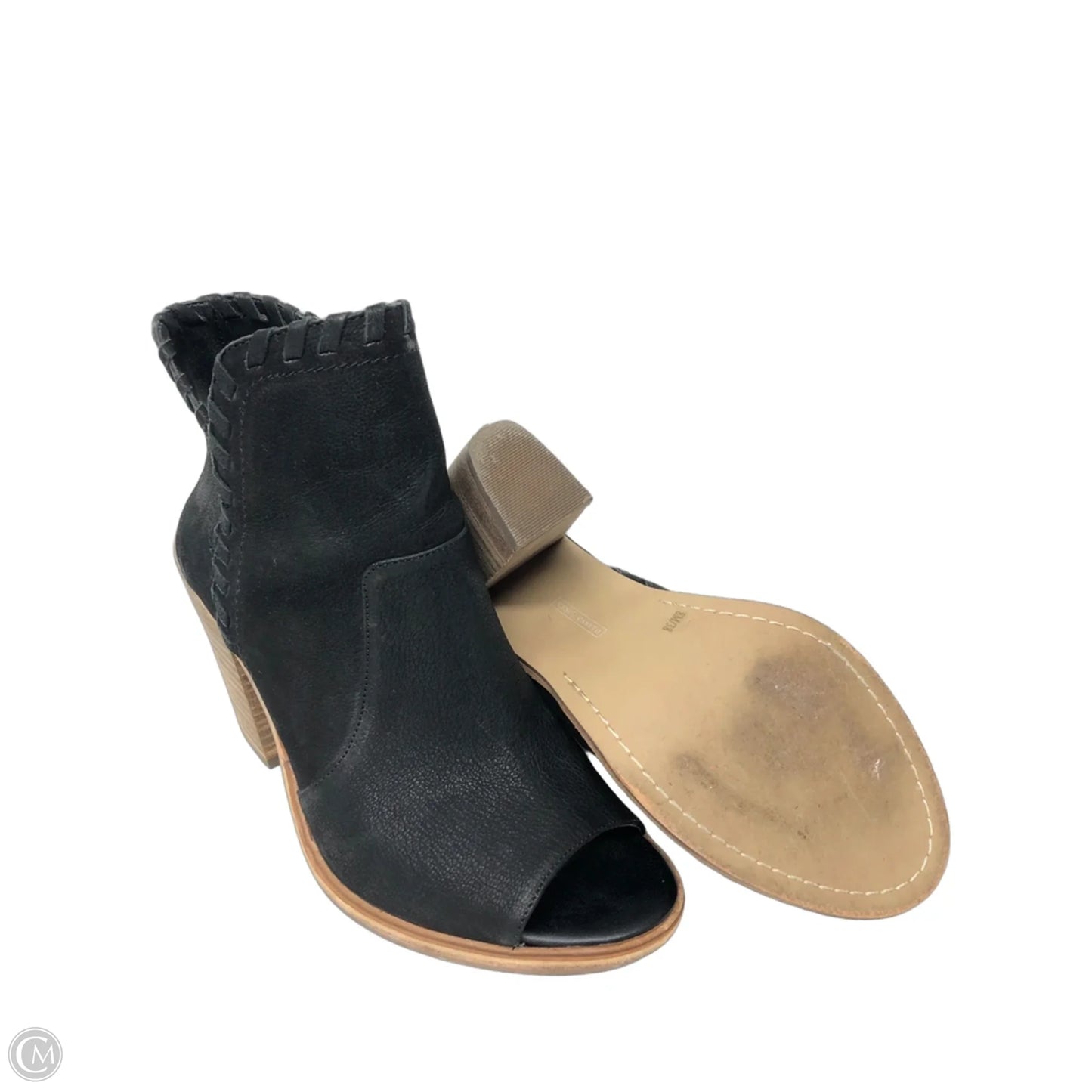 Boots Ankle Heels By Vince Camuto In Black, Size: 8