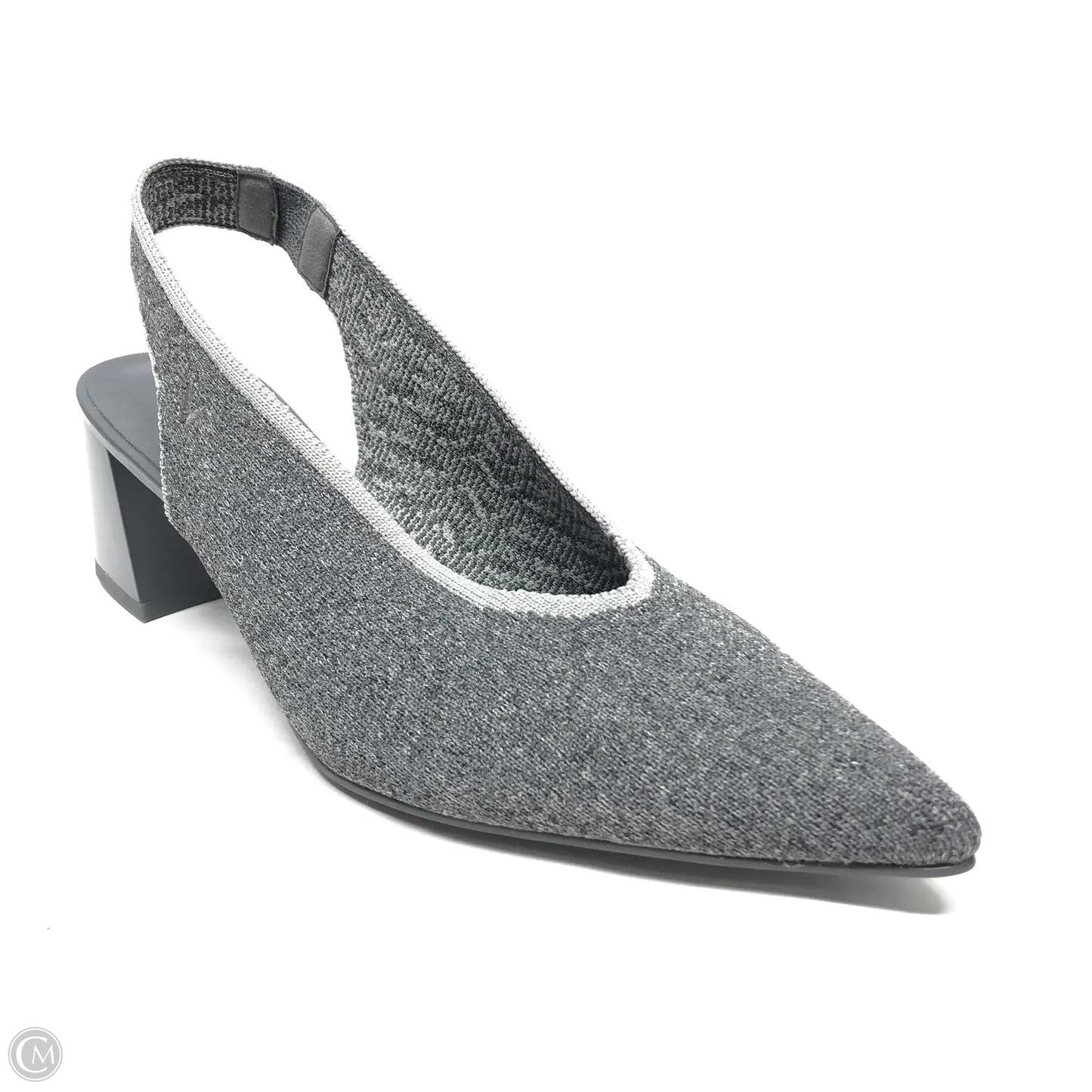 Shoes Heels Block By Clothes Mentor In Grey, Size: 10
