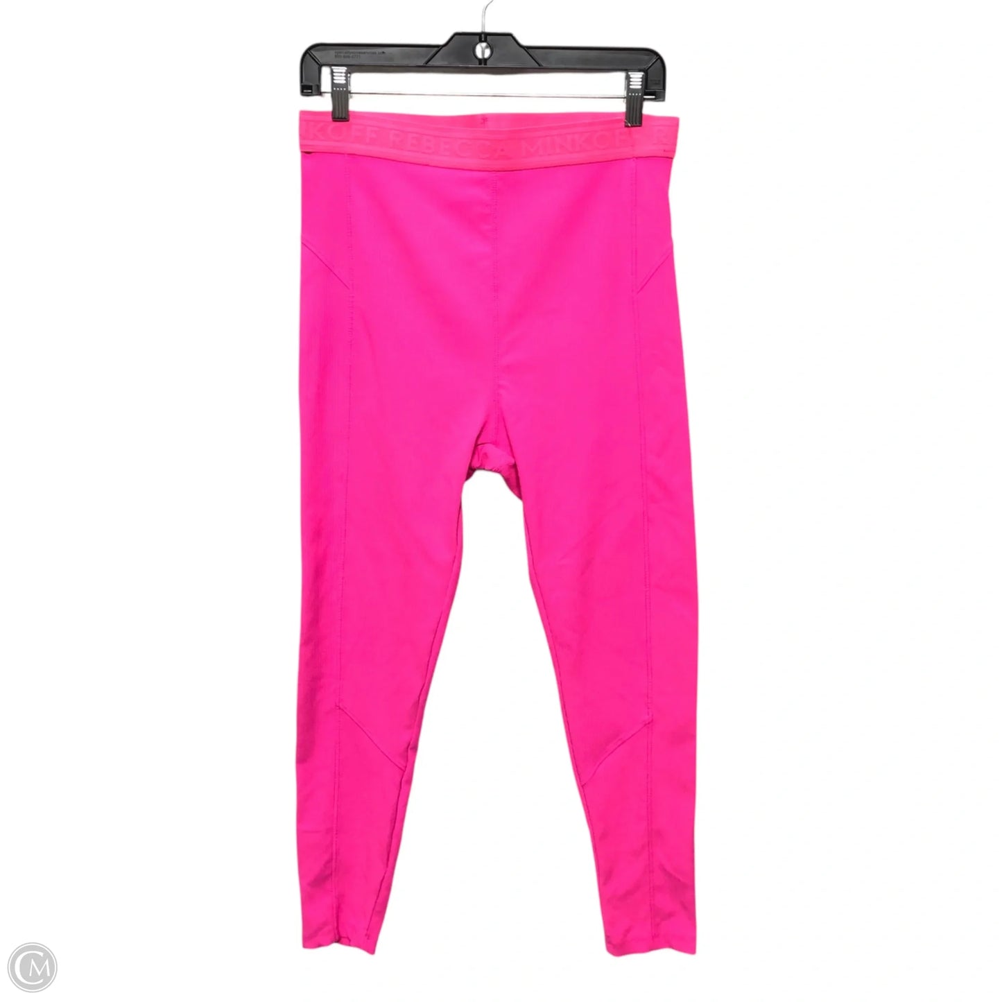 Athletic Leggings By Rebecca Minkoff In Pink, Size: L