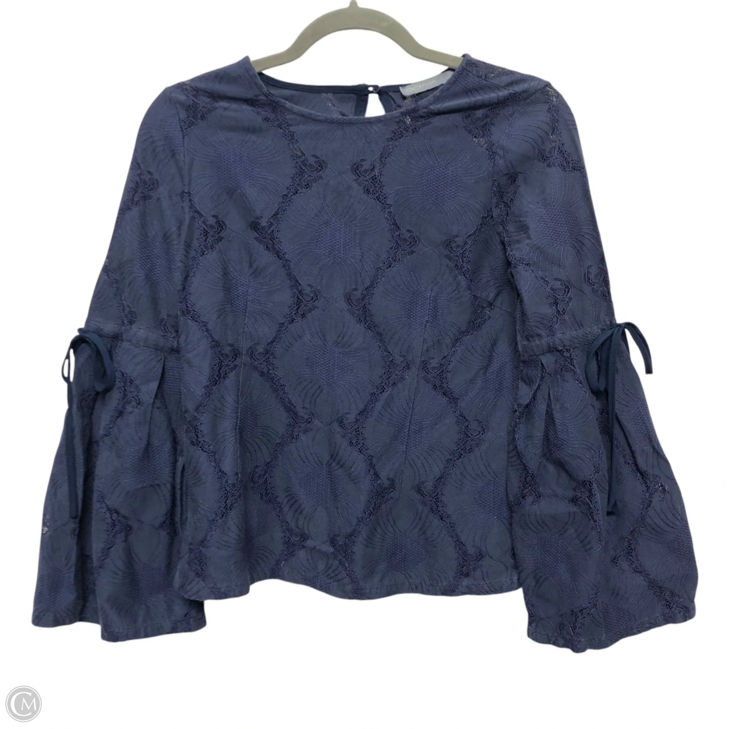 Top Long Sleeve By Clothes Mentor In Blue, Size: Xs