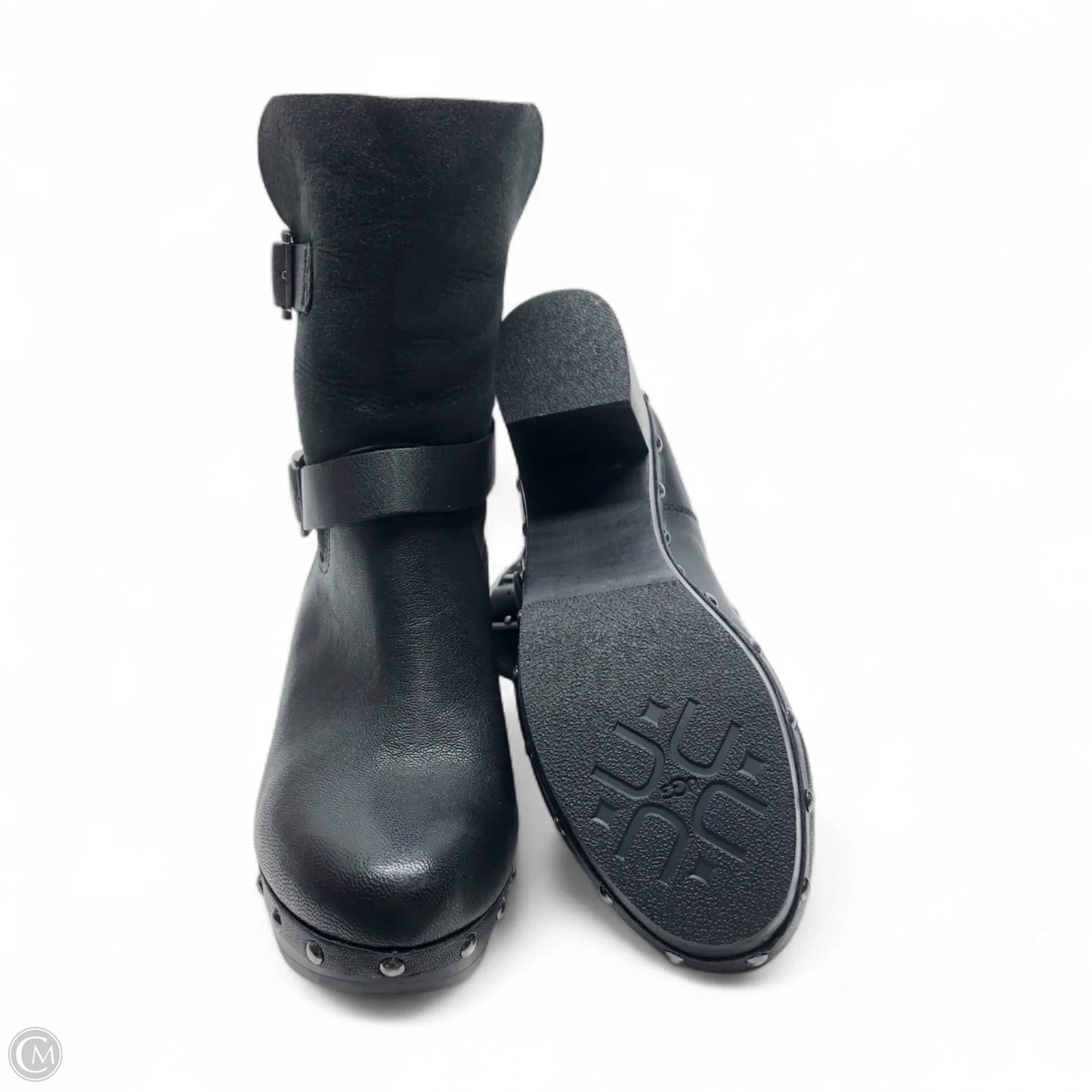 Boots Designer By Ugg In Black, Size: 7