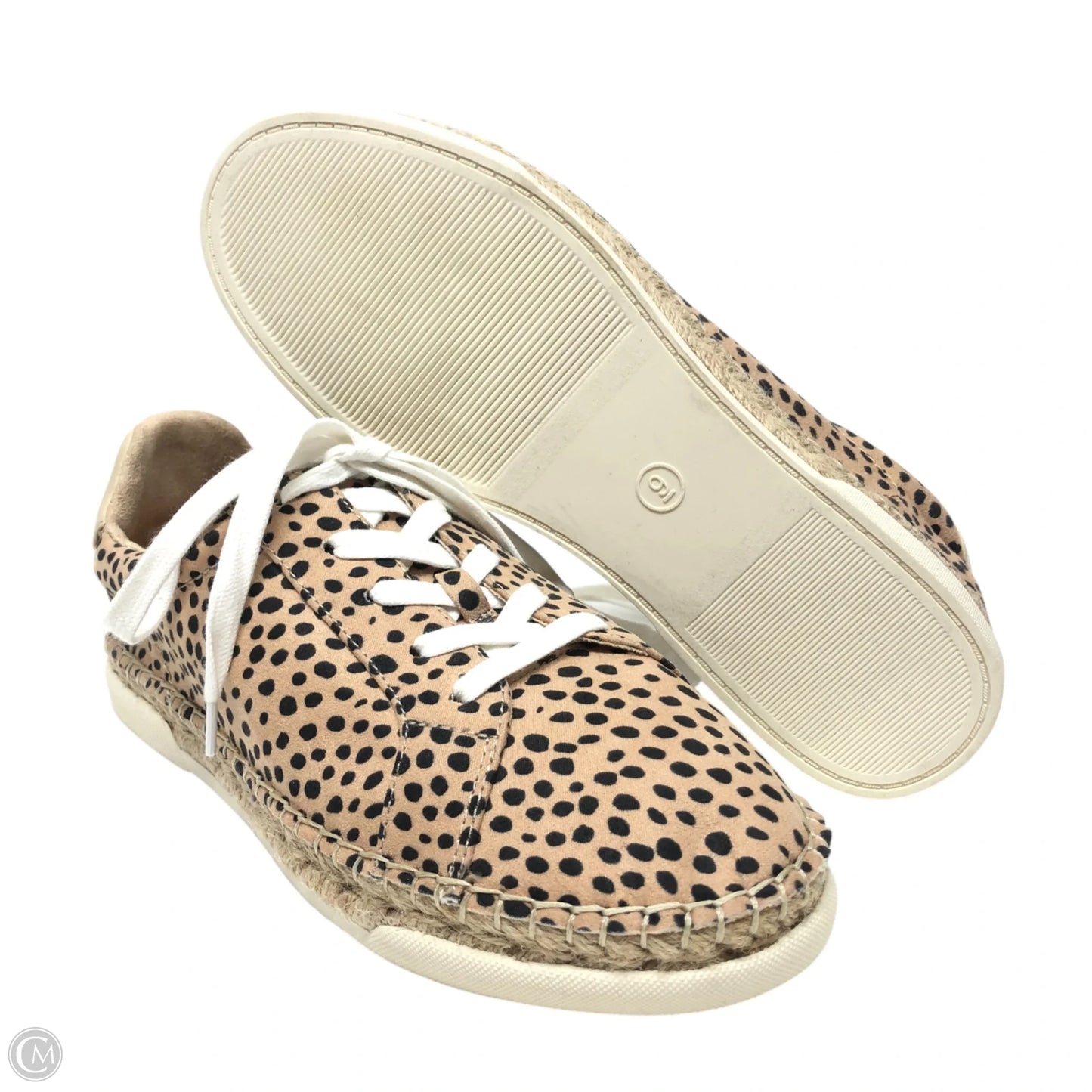 Shoes Flats By Universal Thread In Animal Print, Size: 9