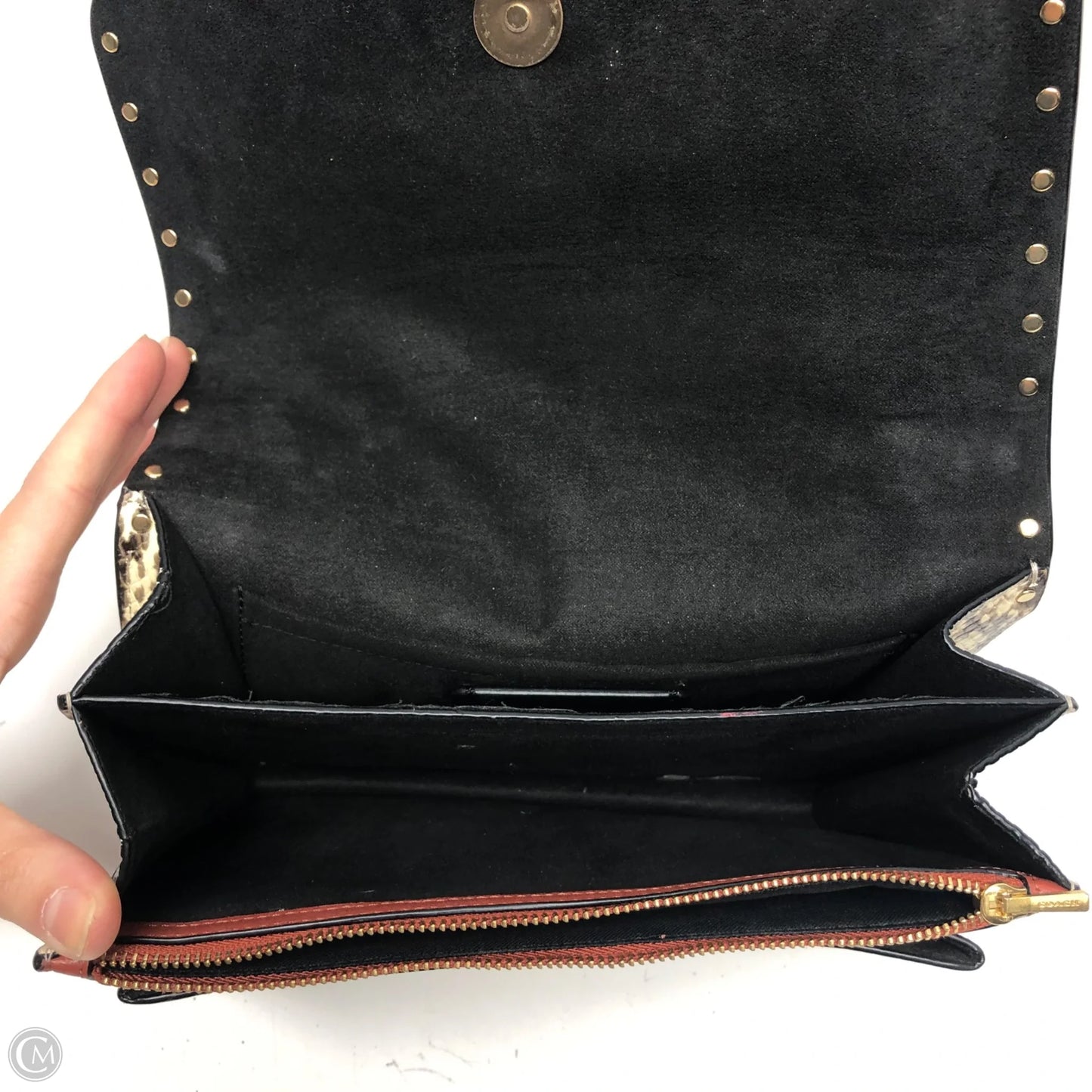Crossbody Designer By Coach, Size: Small