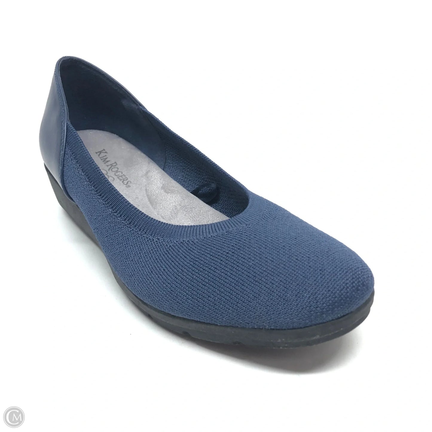 Shoes Flats By Kim Rogers In Navy, Size: 8