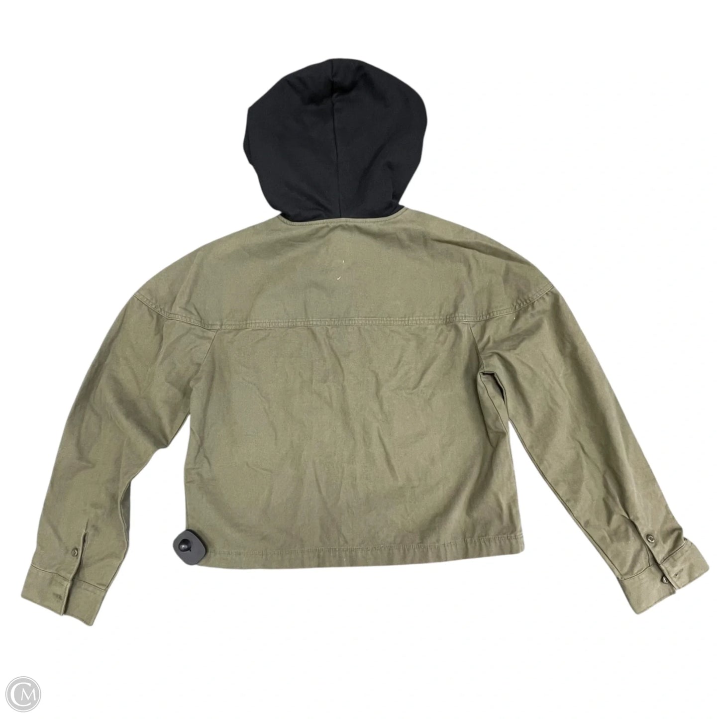 Jacket Utility By Vans In Black & Green, Size: Xs