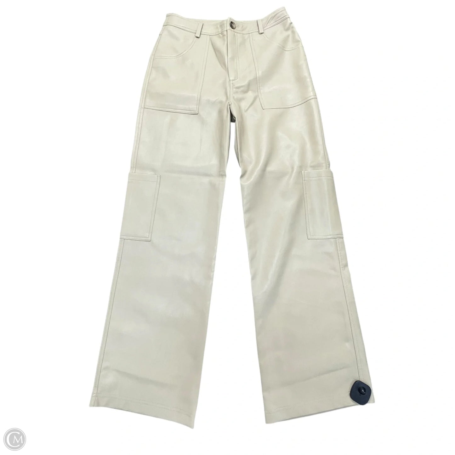 Pants Wide Leg By Cmc In Beige, Size: M