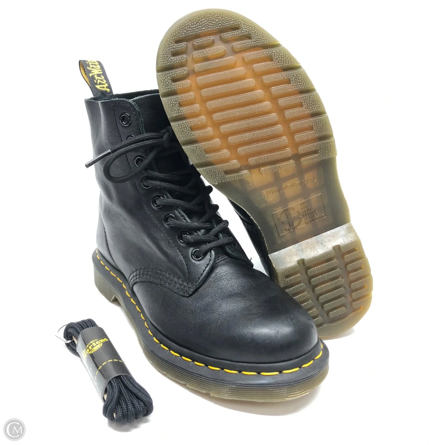 Boots Combat By Dr Martens In Black, Size: 7