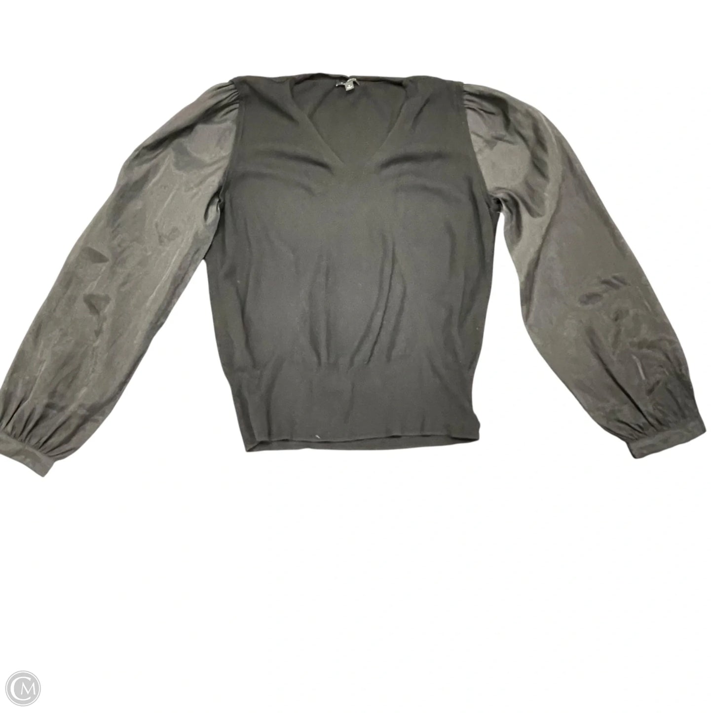 Top Long Sleeve By Talbots In Black, Size: M