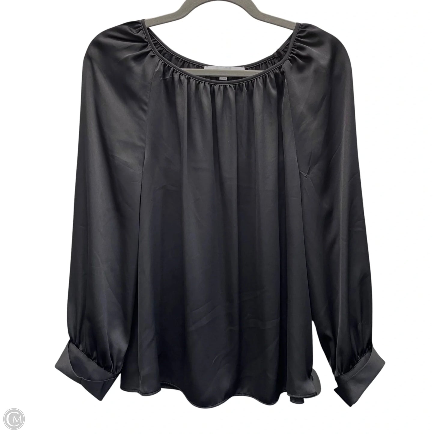 Blouse Long Sleeve By Preston And New York In Black, Size: S