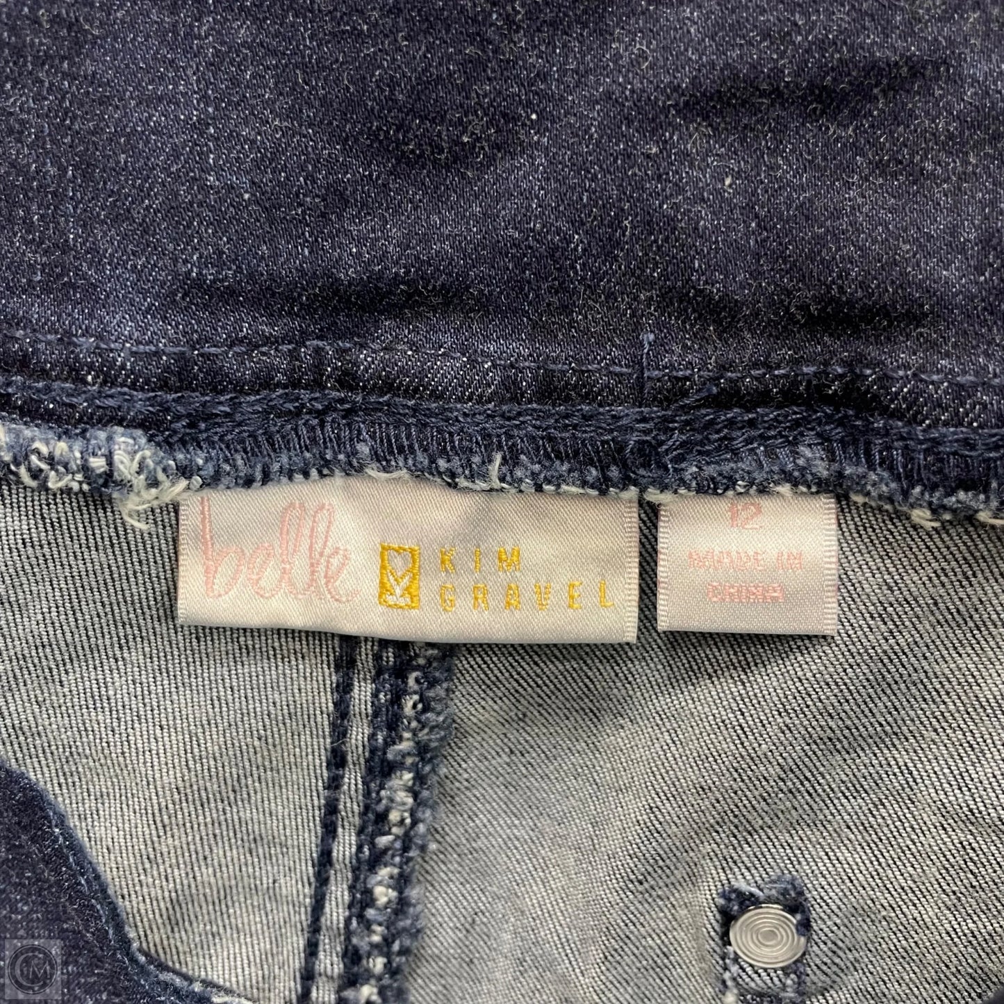 Jeans Jeggings By Belle + Sky In Blue Denim, Size: 12
