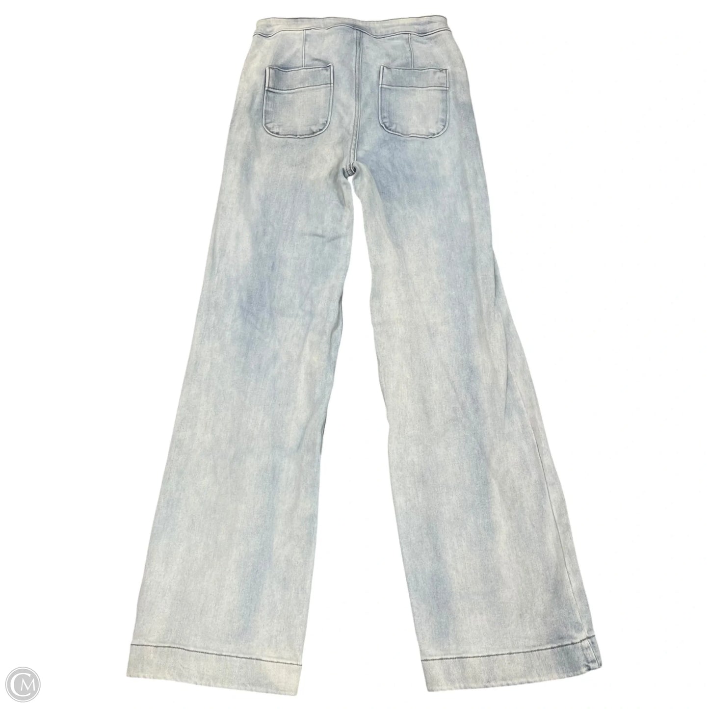 Jeans Wide Leg By Lc Lauren Conrad In Blue Denim, Size: 6