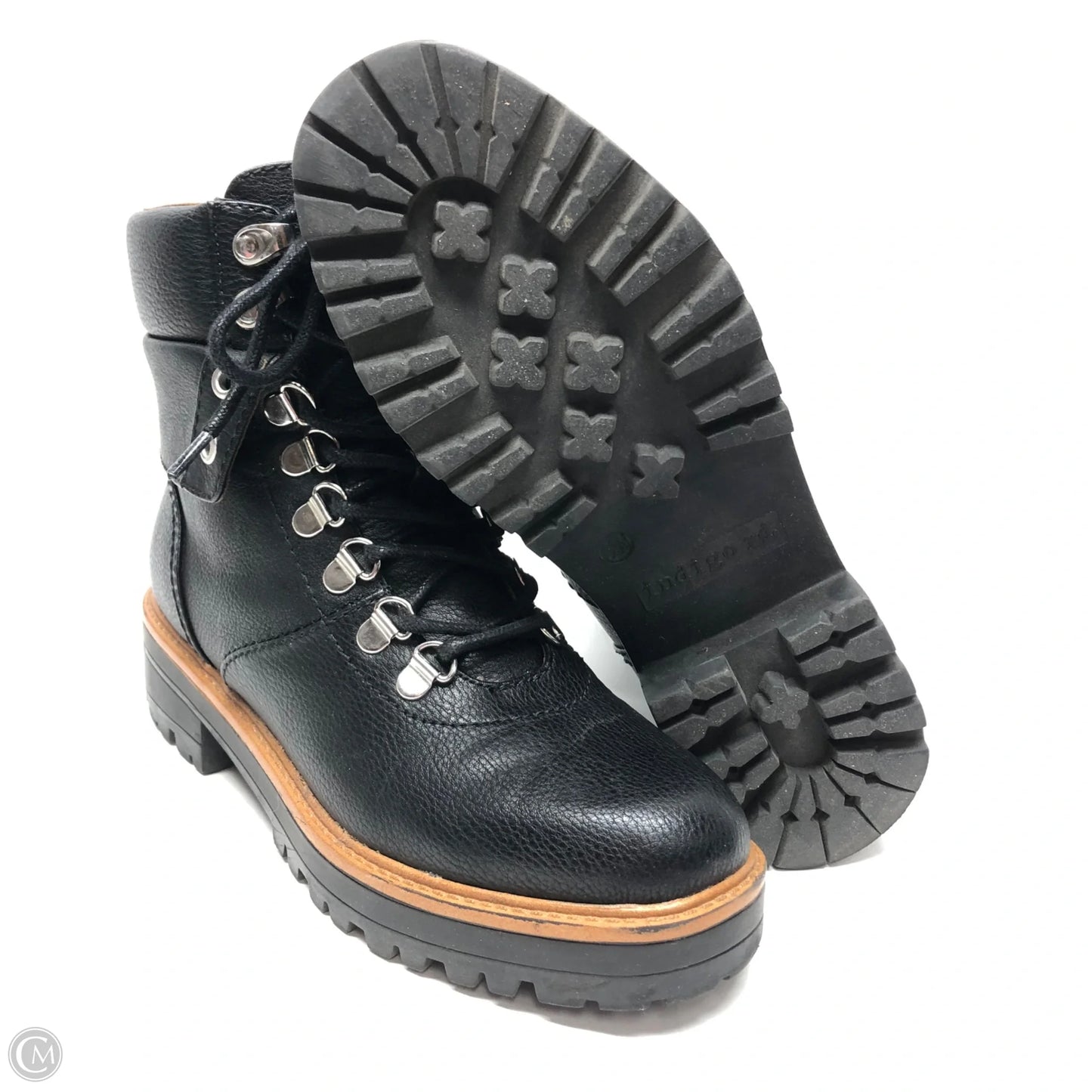 Boots Ankle Heels By Indigo Rd In Black, Size: 6.5