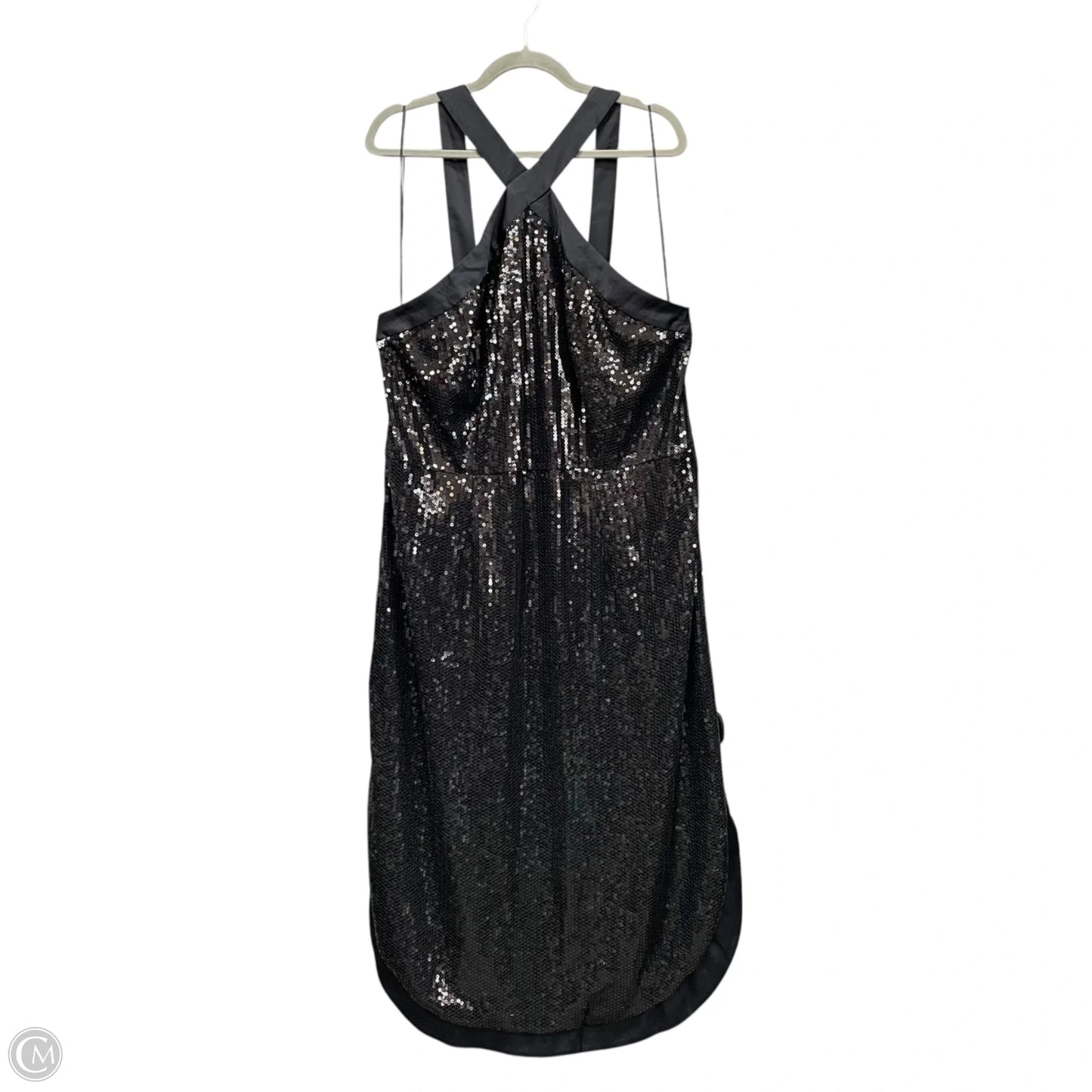 Dress Party Midi By Jcp In Black, Size: 20