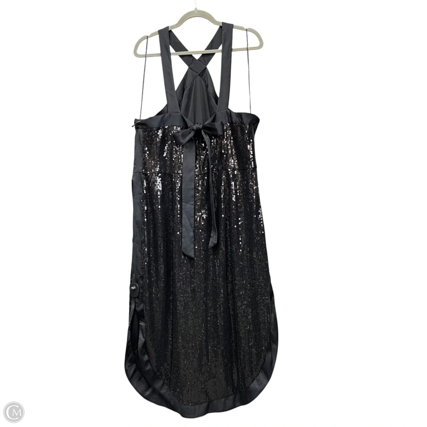 Dress Party Midi By Jcp In Black, Size: 20