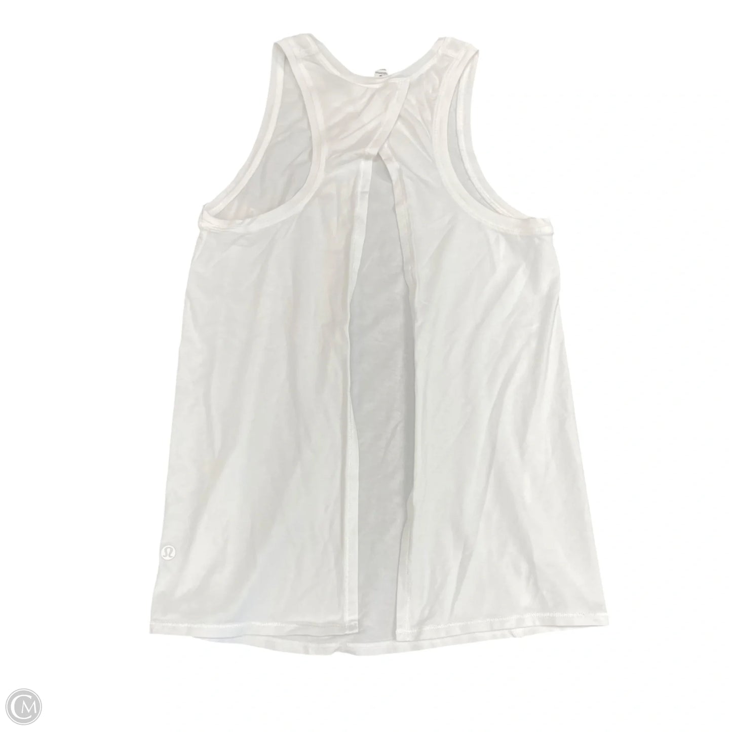 Athletic Tank Top By Lululemon In White, Size: 2