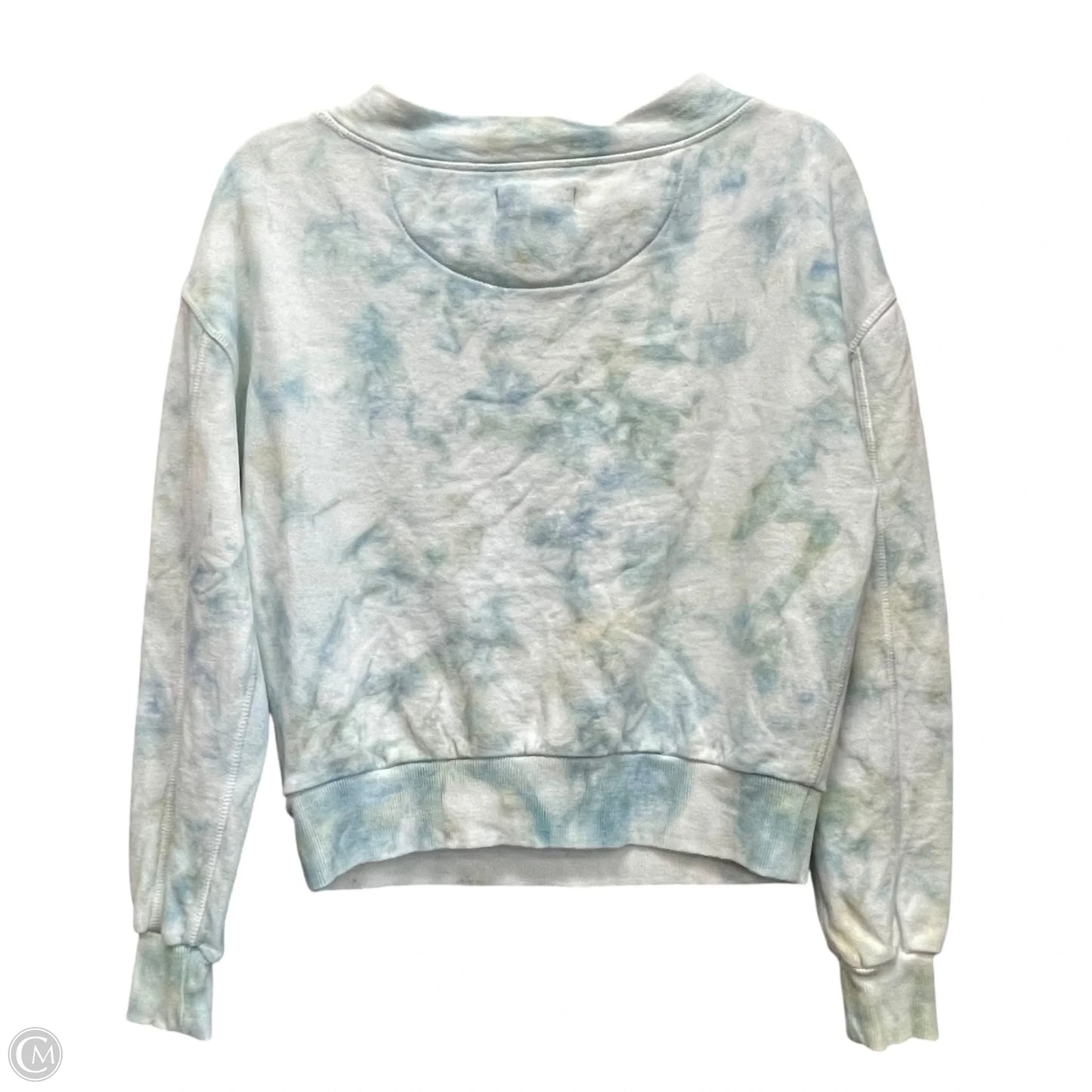 Sweatshirt Crewneck By Pilcro In Blue & Green, Size: S