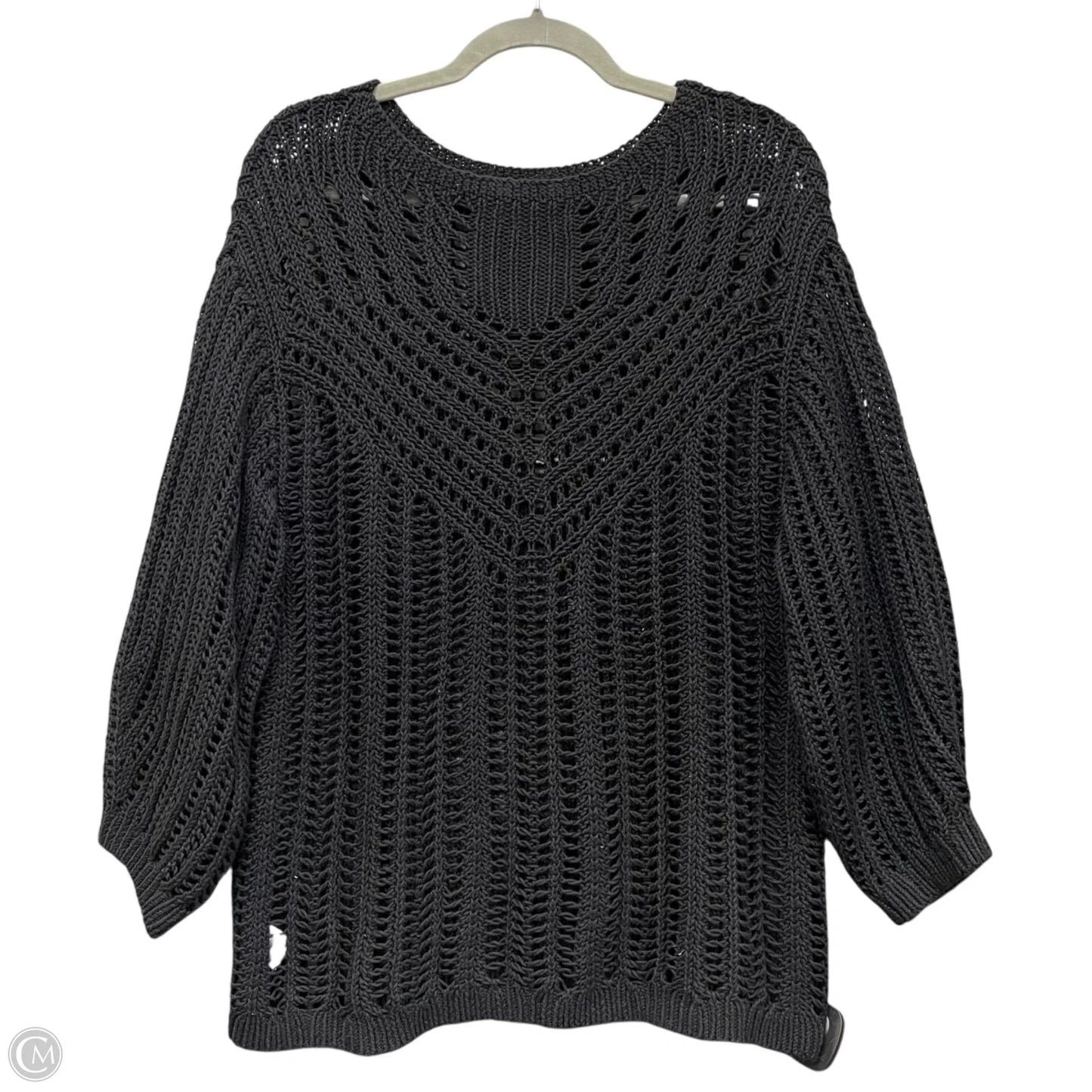 Sweater By Loft In Black, Size: L