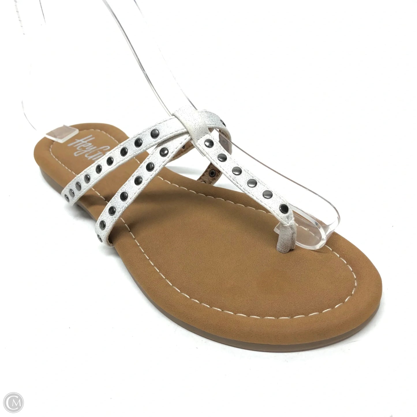 Sandals Flats By Corkys In White, Size: 8