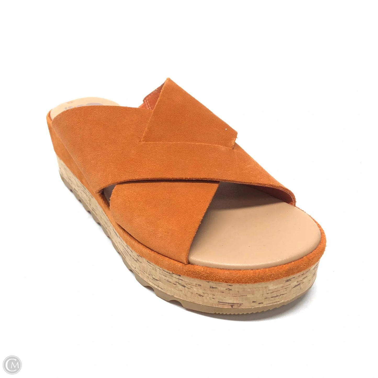 Sandals Heels Platform By Sorel In Orange, Size: 8.5